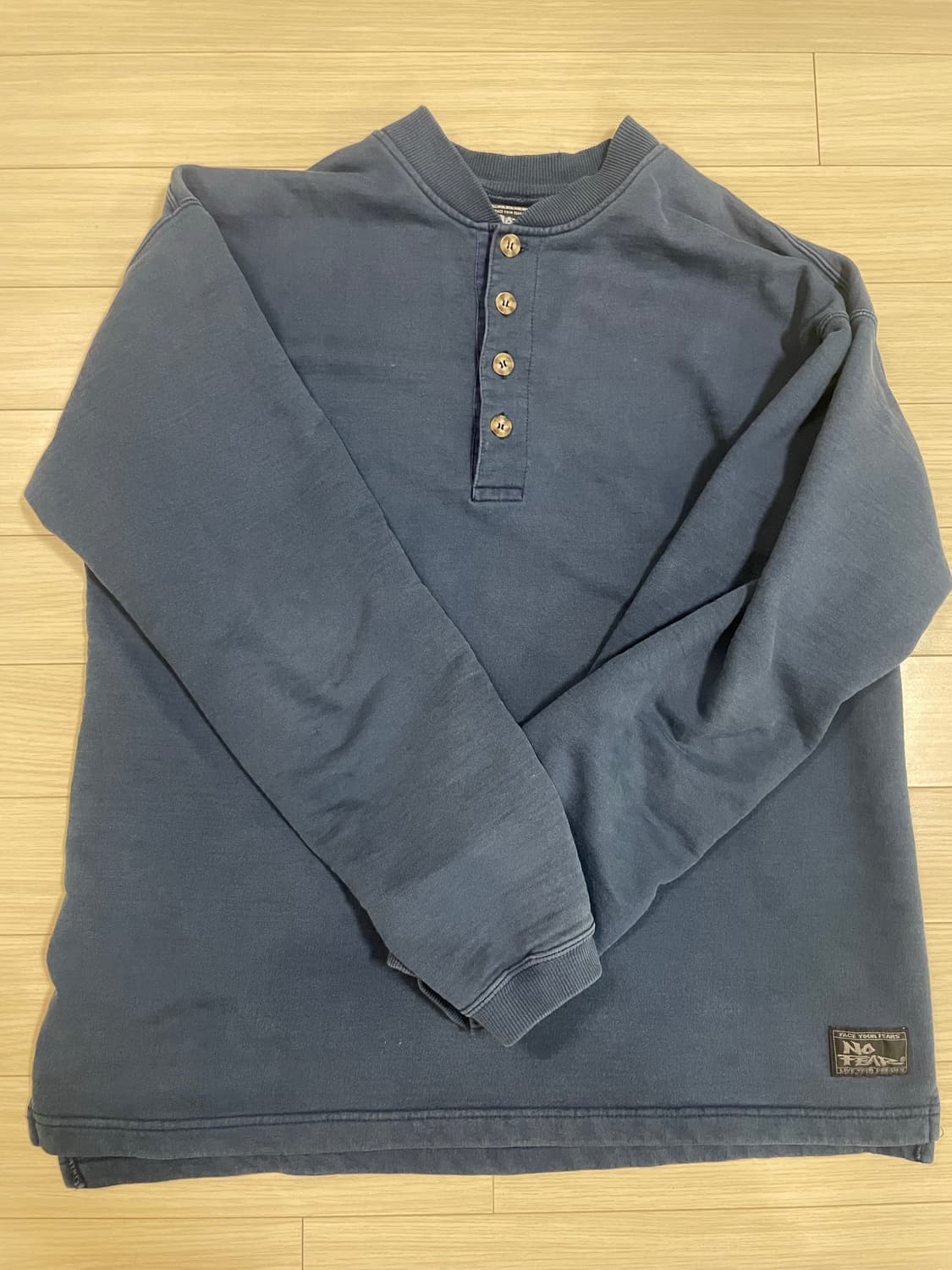 90s no fear henley longsleeve shirt 상품이미지1