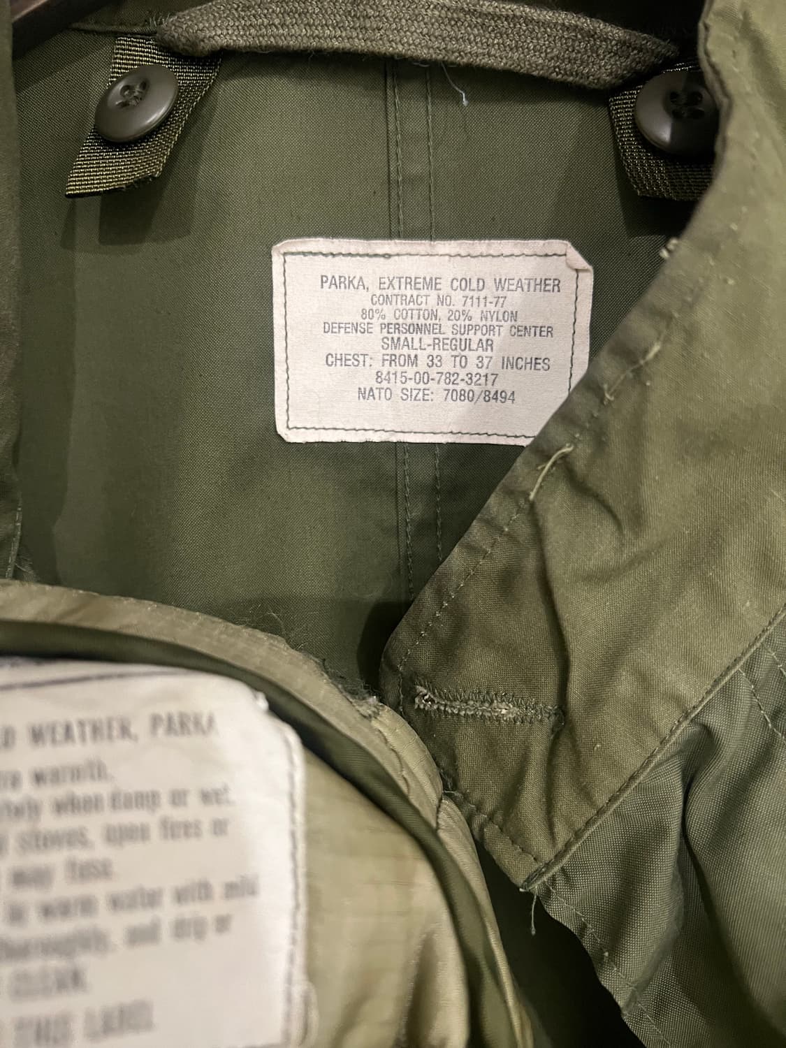 1977 M65 피쉬테일 오리지날 D.P.S.C 상품이미지10