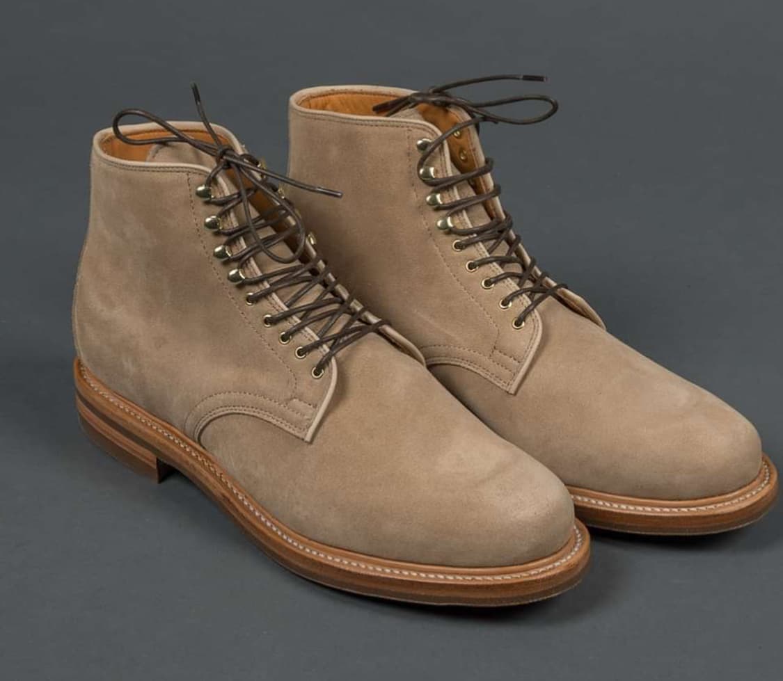 바이버그 더비 부츠 카프스웨이드 8사이즈 알든 상품이미지1