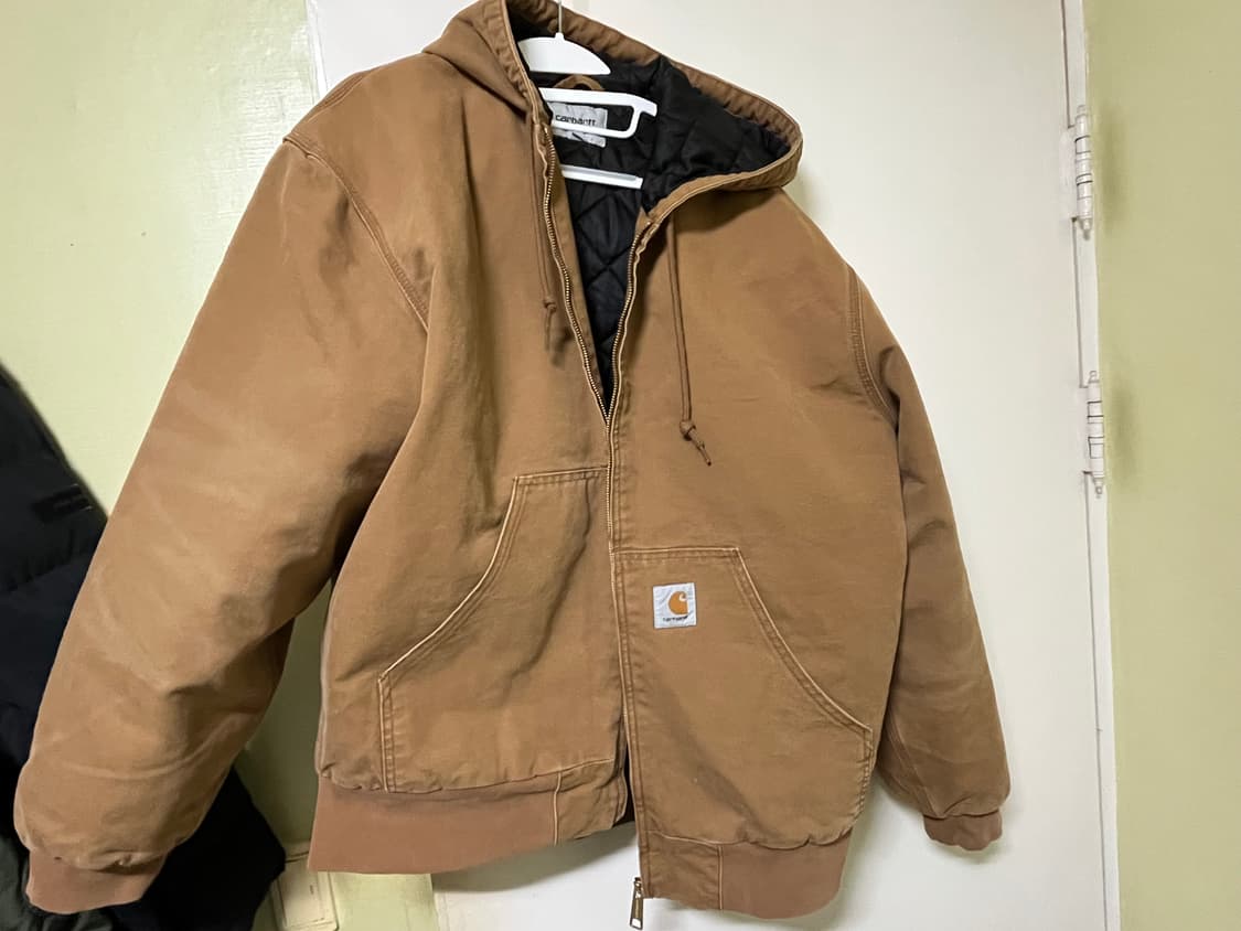 칼하트 윕 og 액티브 자켓 해밀턴 브라운 스톤 캔버스 L 상품이미지2
