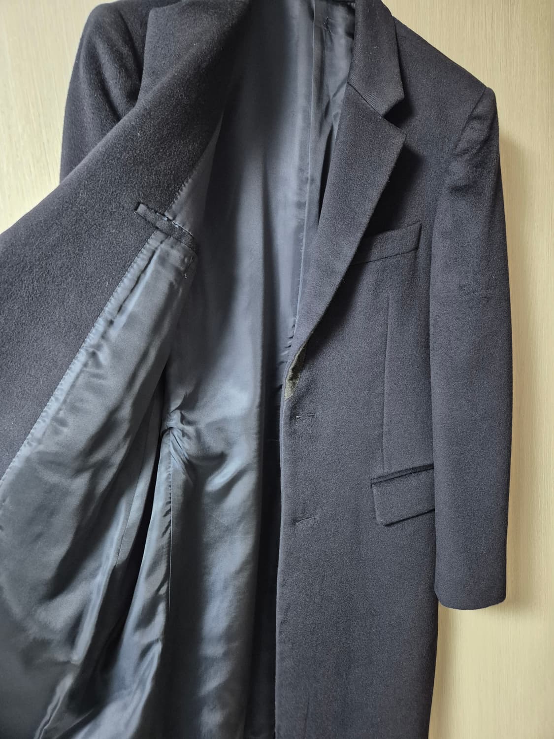 TIME 타임 옴므 캐시미어 코트 울코트 95 상품이미지2