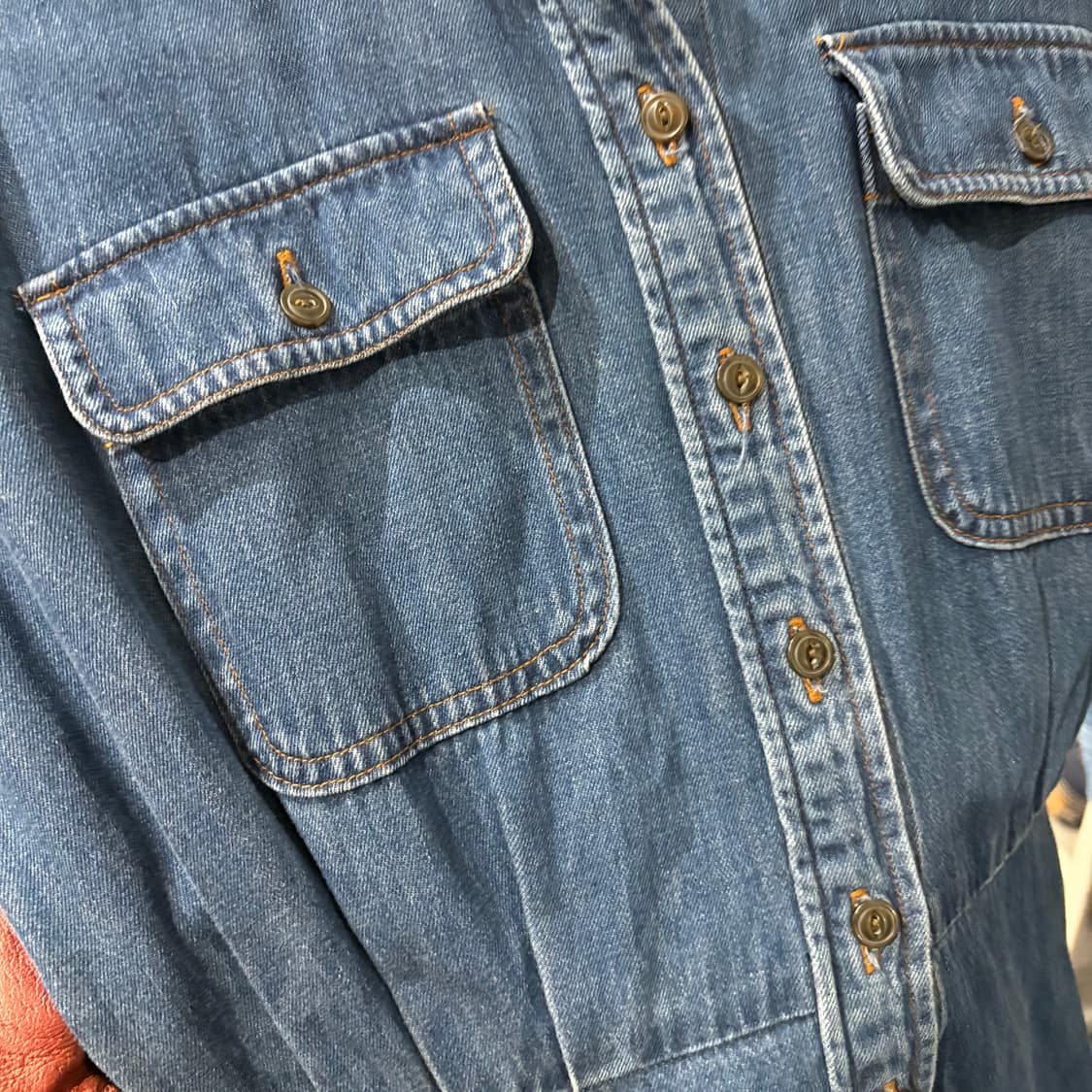 japan빈티지 롱 셔츠 드레스 상품이미지4