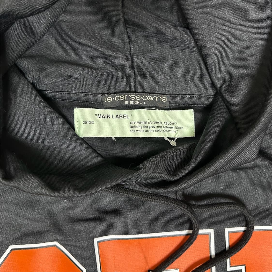 오프화이트 I JUST WAS THINKING 후드티 상품이미지4