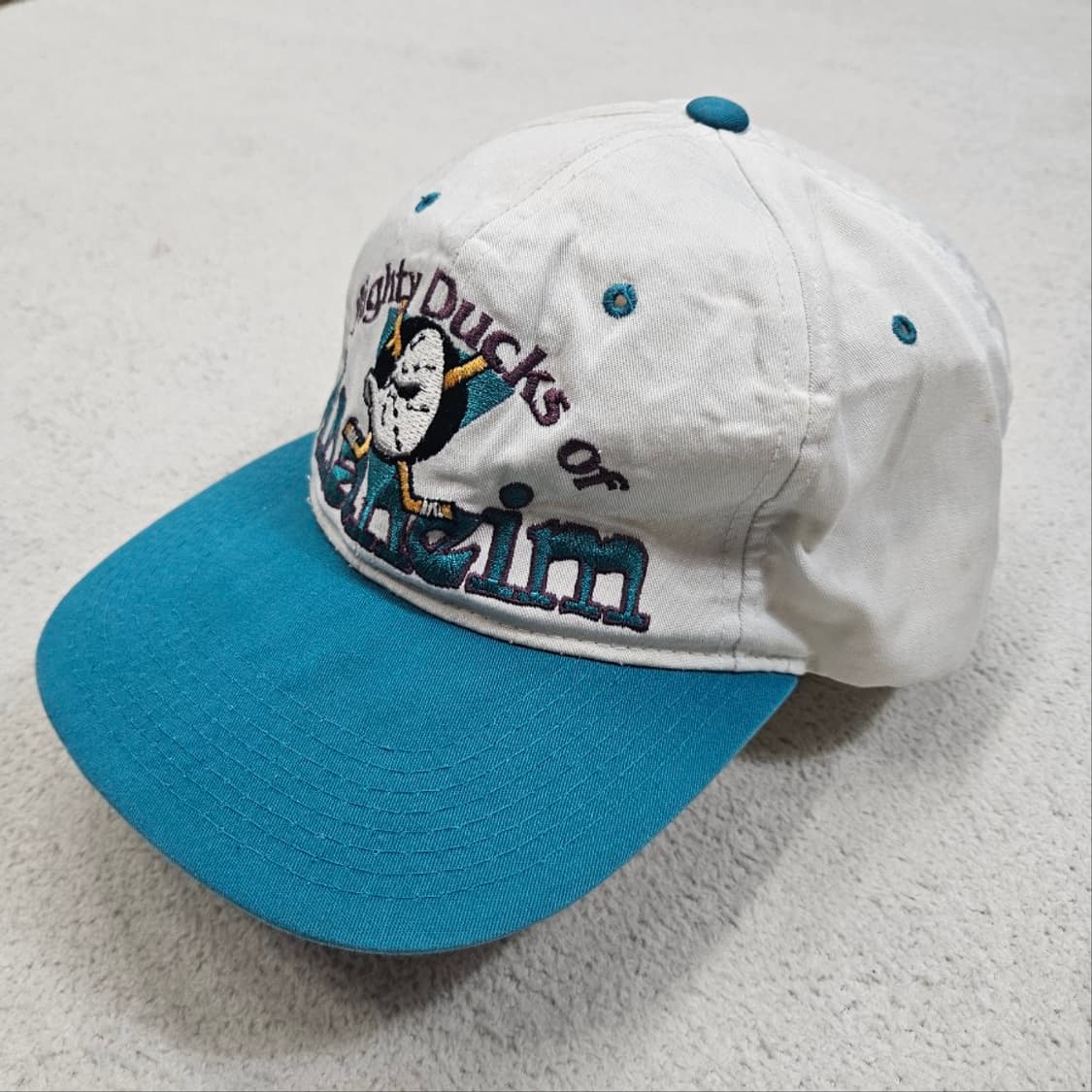 90s NHL 마이티덕스 볼캡 상품이미지3