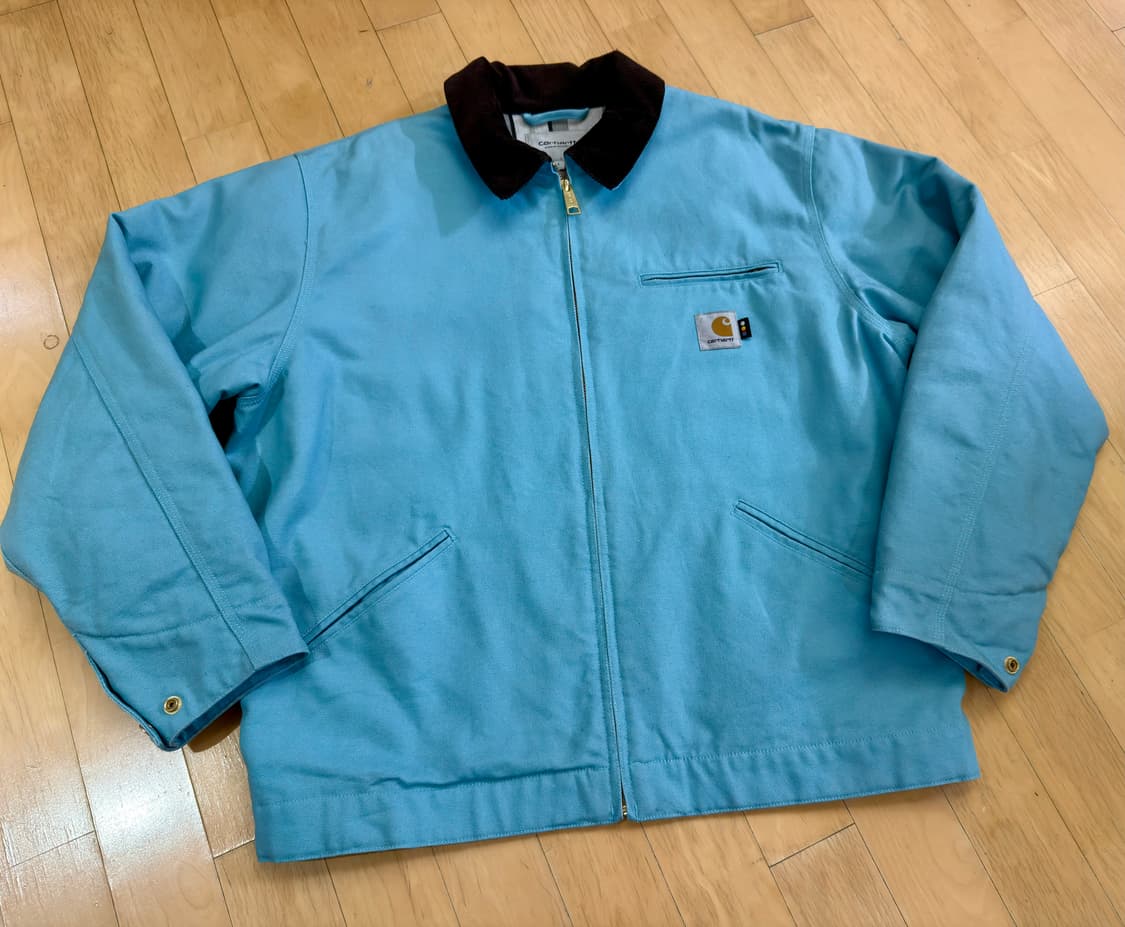 [칼하트] 아이앱 스튜디오 OG 디트로이트 자켓 밀키 블루 (L) 상품이미지1