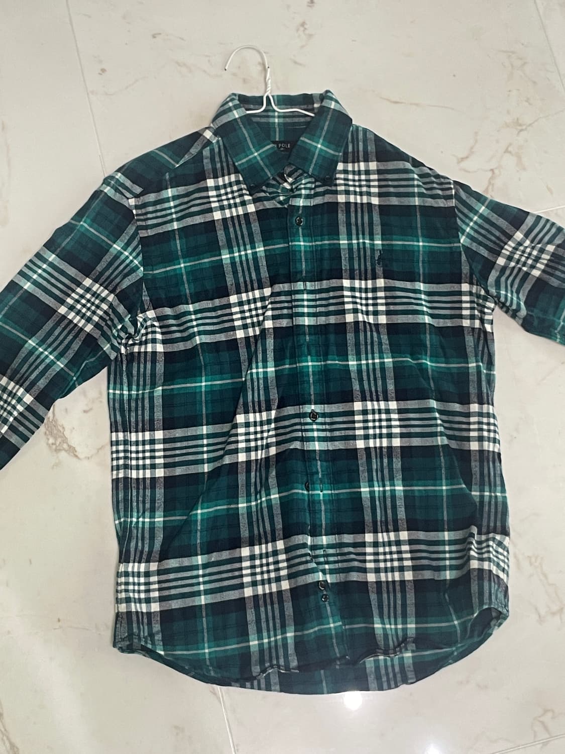 빈폴 체크 셔츠 95 급처 상품이미지1