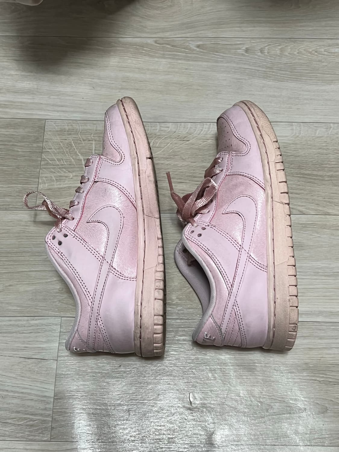 (GS) Nike Dunk Low SE Prism Pink 상품이미지4