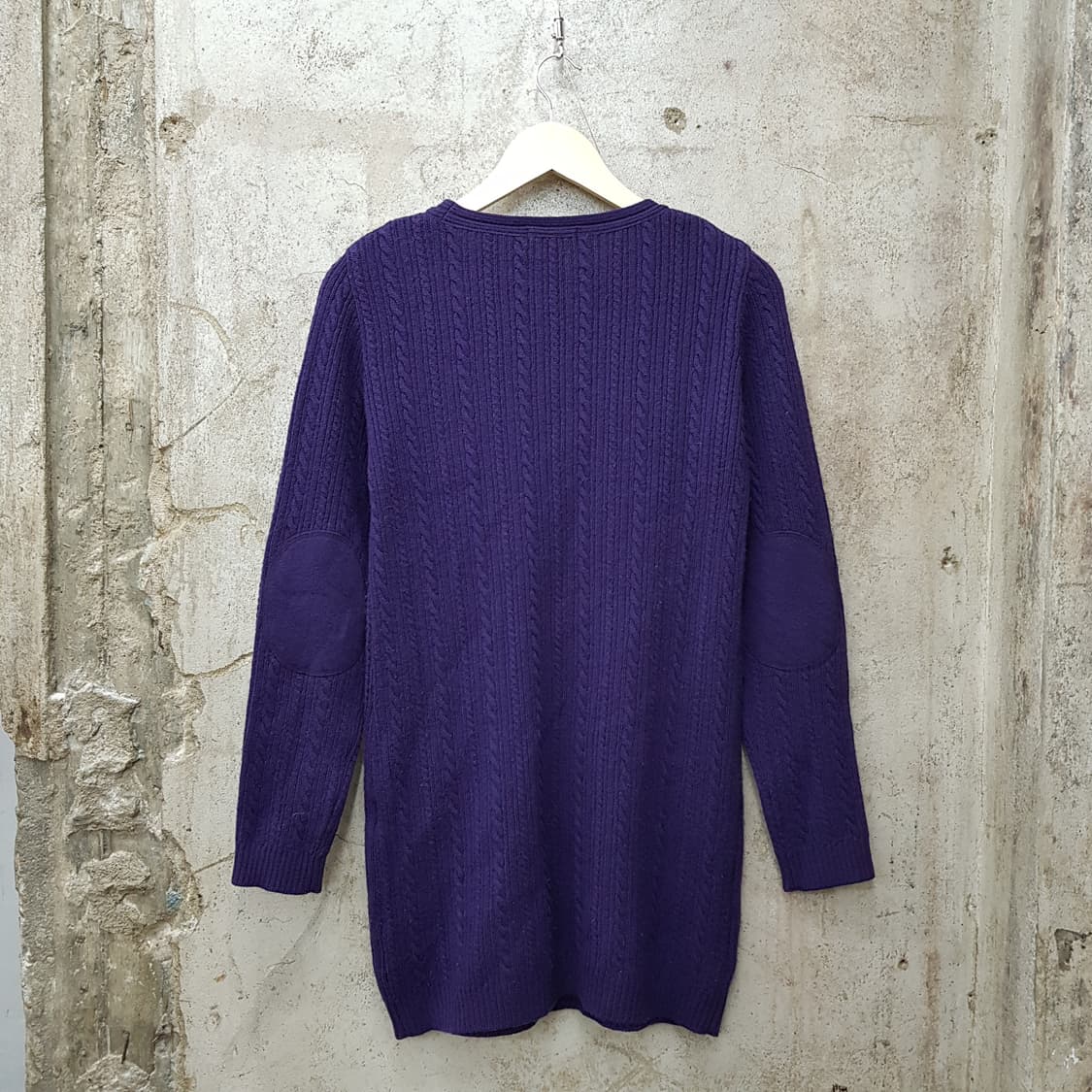 라코스테 꽈배기 니트 원피스/탑 36사이즈  상품이미지2