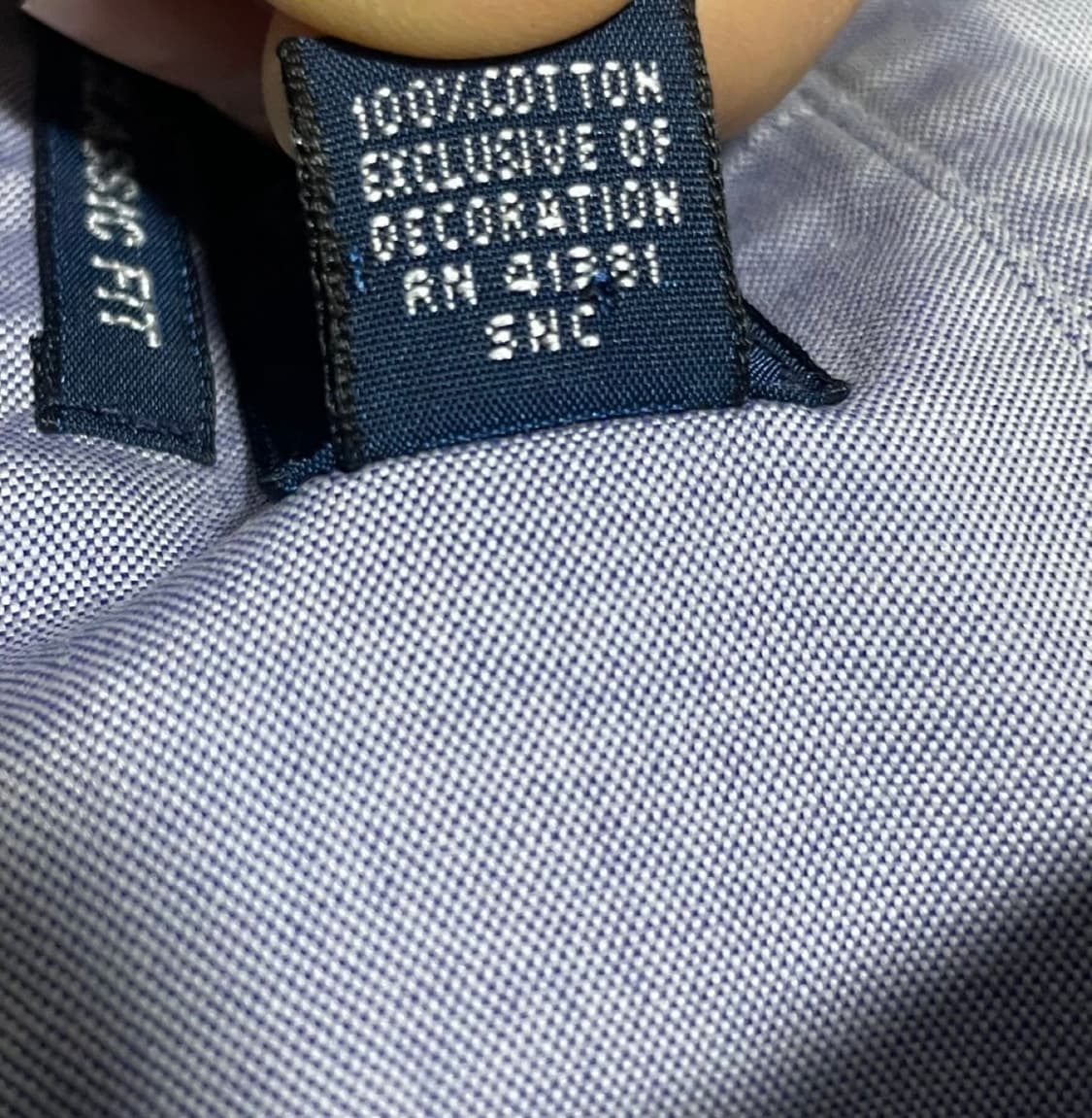 폴로 랄프로렌 옥스포드 셔츠 17 34/35(L-XL) 상품이미지5