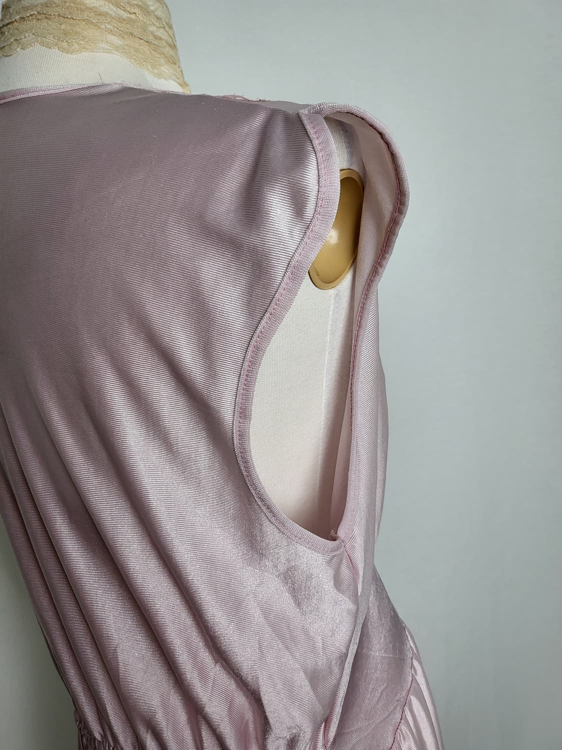 빈티지 로즈 베이지 슬립 드레스 상품이미지6