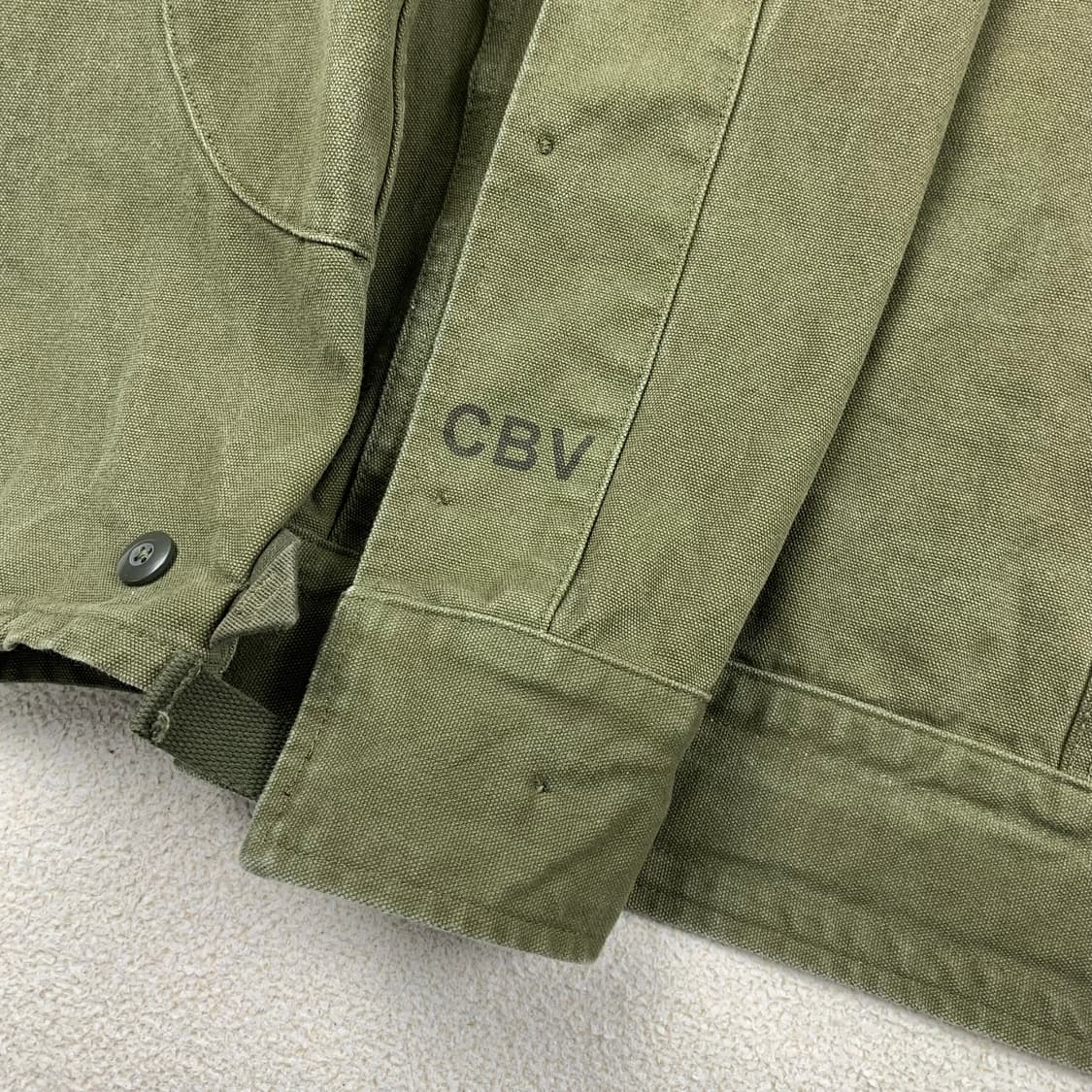 메이든 클로딩 스웨덴 복각 모터사이클 자켓 올리브  상품이미지6