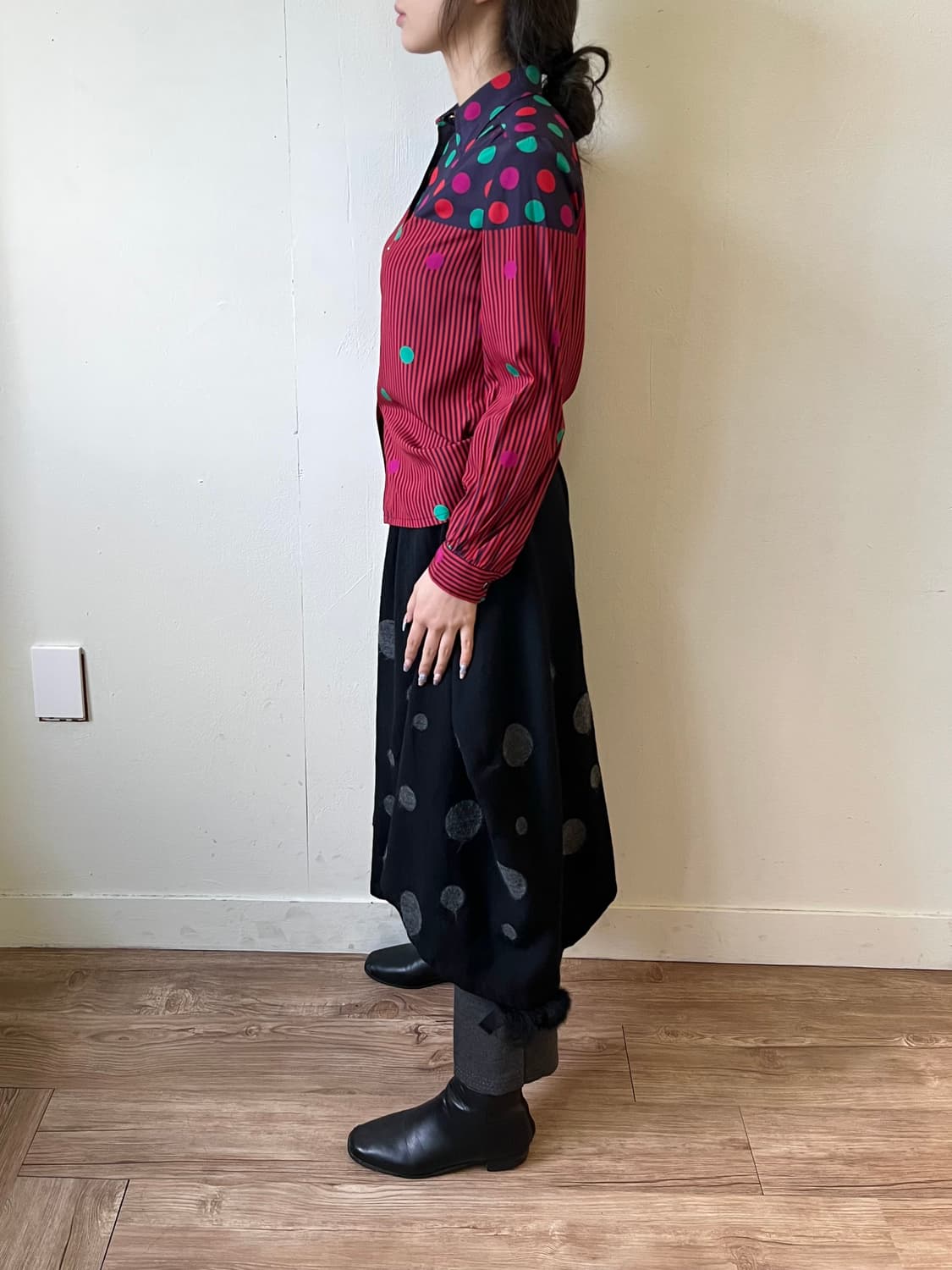 japan Vtg 아트 셔츠 상품이미지9