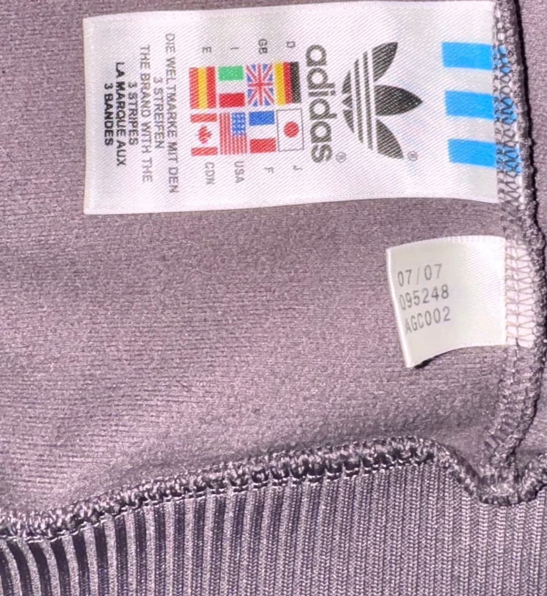 아디다스 불꽃 파이어버드 희귀 레어 딱붙핏 후드집업 후드져지  상품이미지3