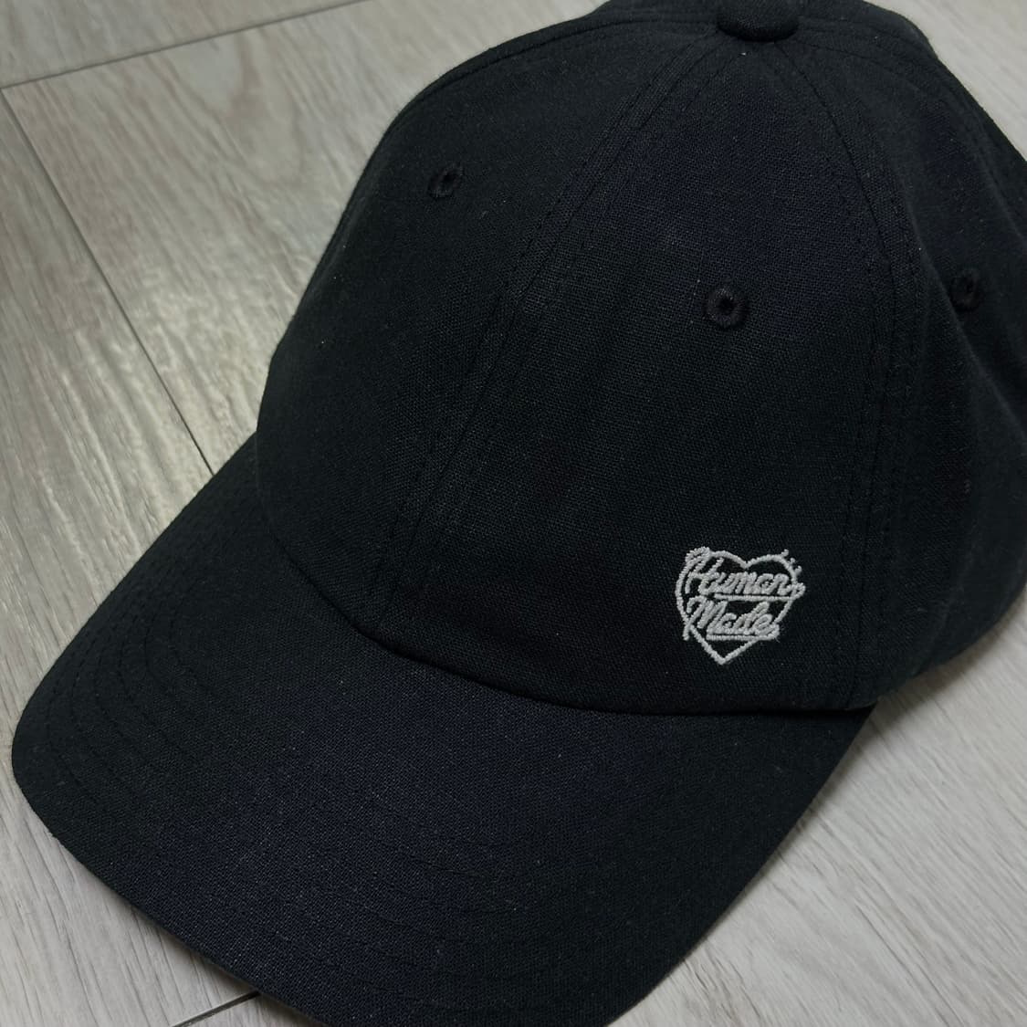 휴먼메이드 사이드 하트 로고 볼캡 미시착 새상품 상품이미지2