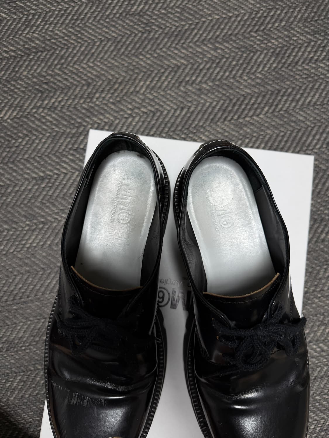 mm6 마르지엘라 toe scuff 빈티지 더비슈즈 44 상품이미지6