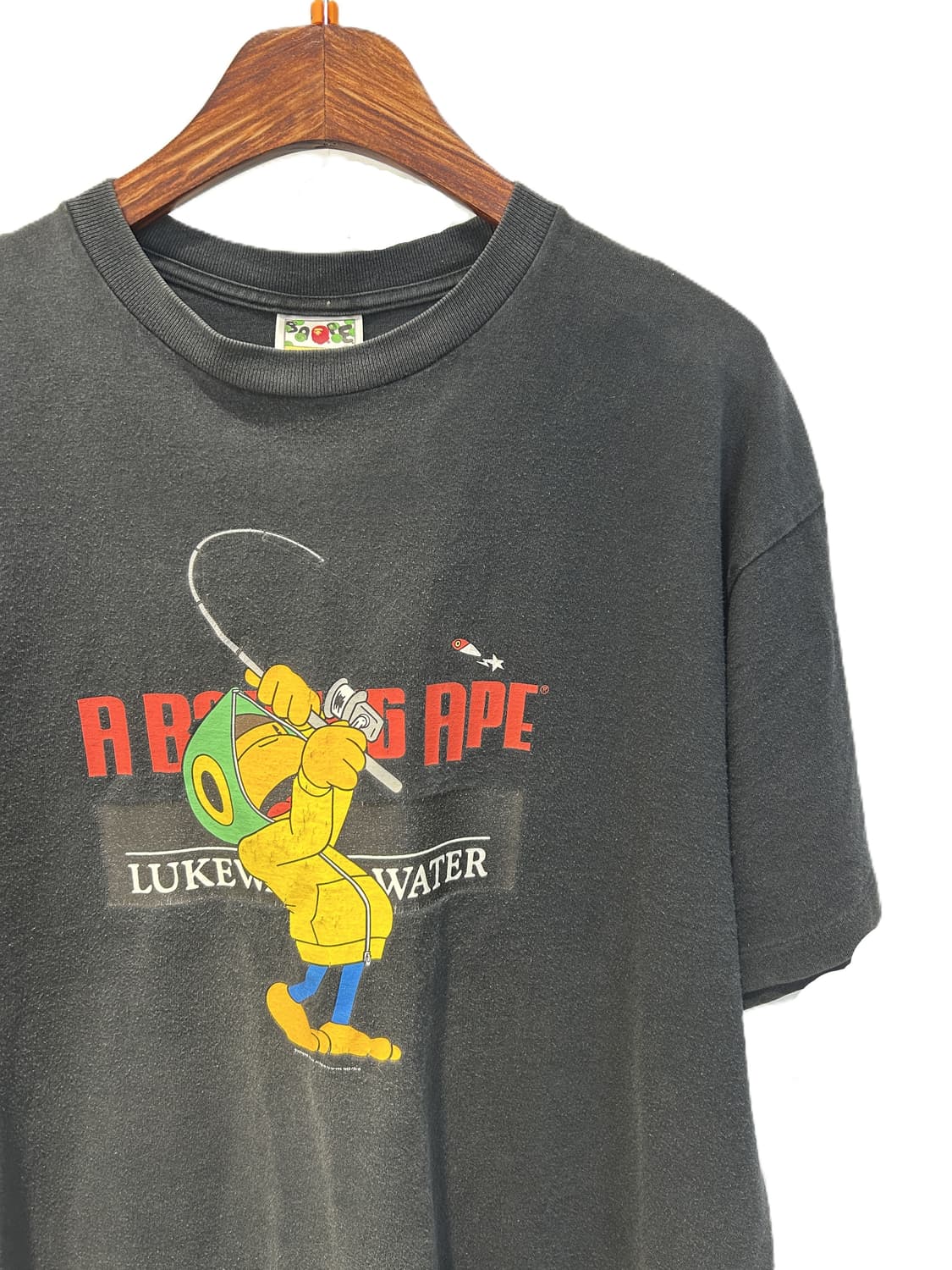 베이프 피싱 그래픽 반팔 티셔츠 상품이미지3