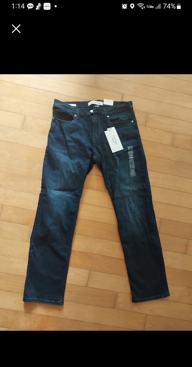 캘빈클라인 남자 데님팬츠 새상품 상품이미지1