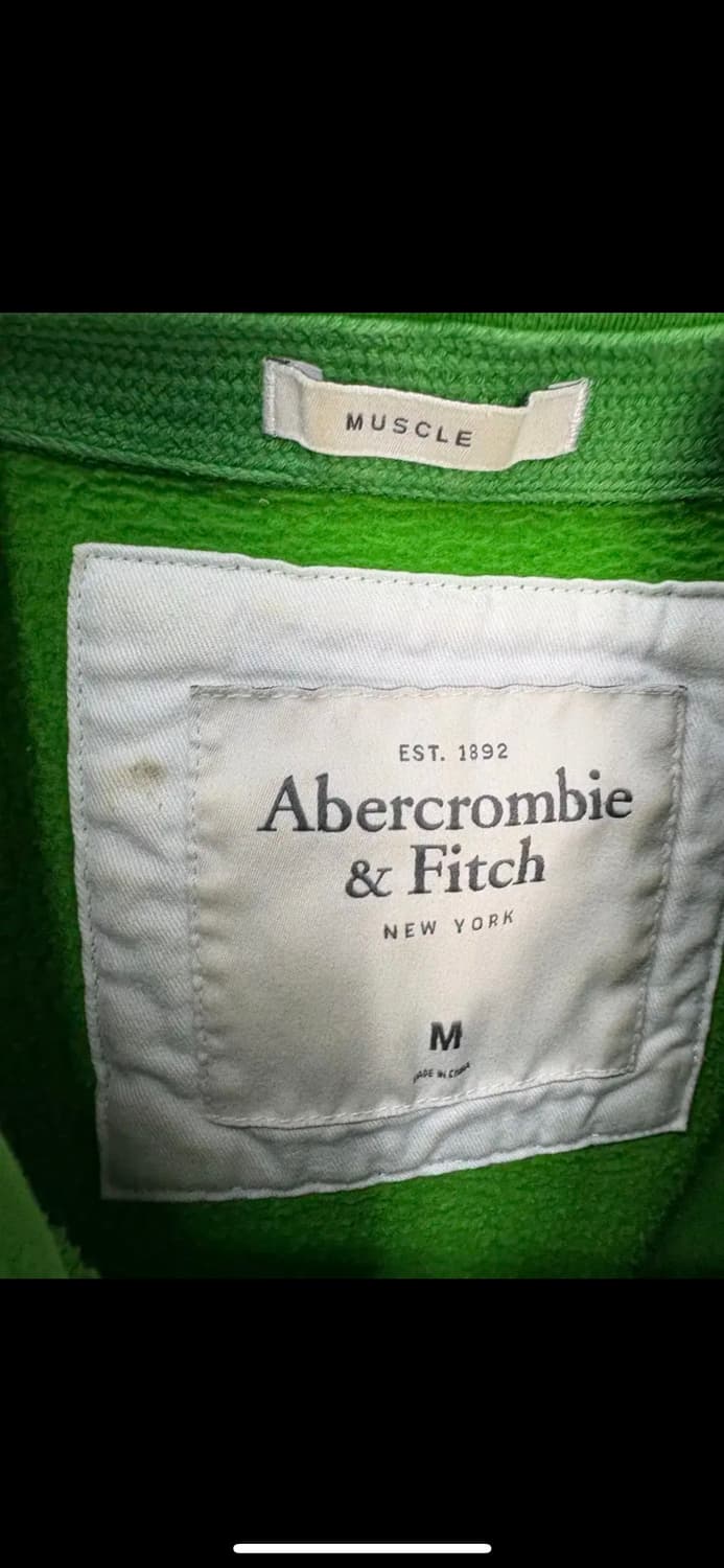 아베크롬비 스펠아웃 그린 후드티 H927 상품이미지6