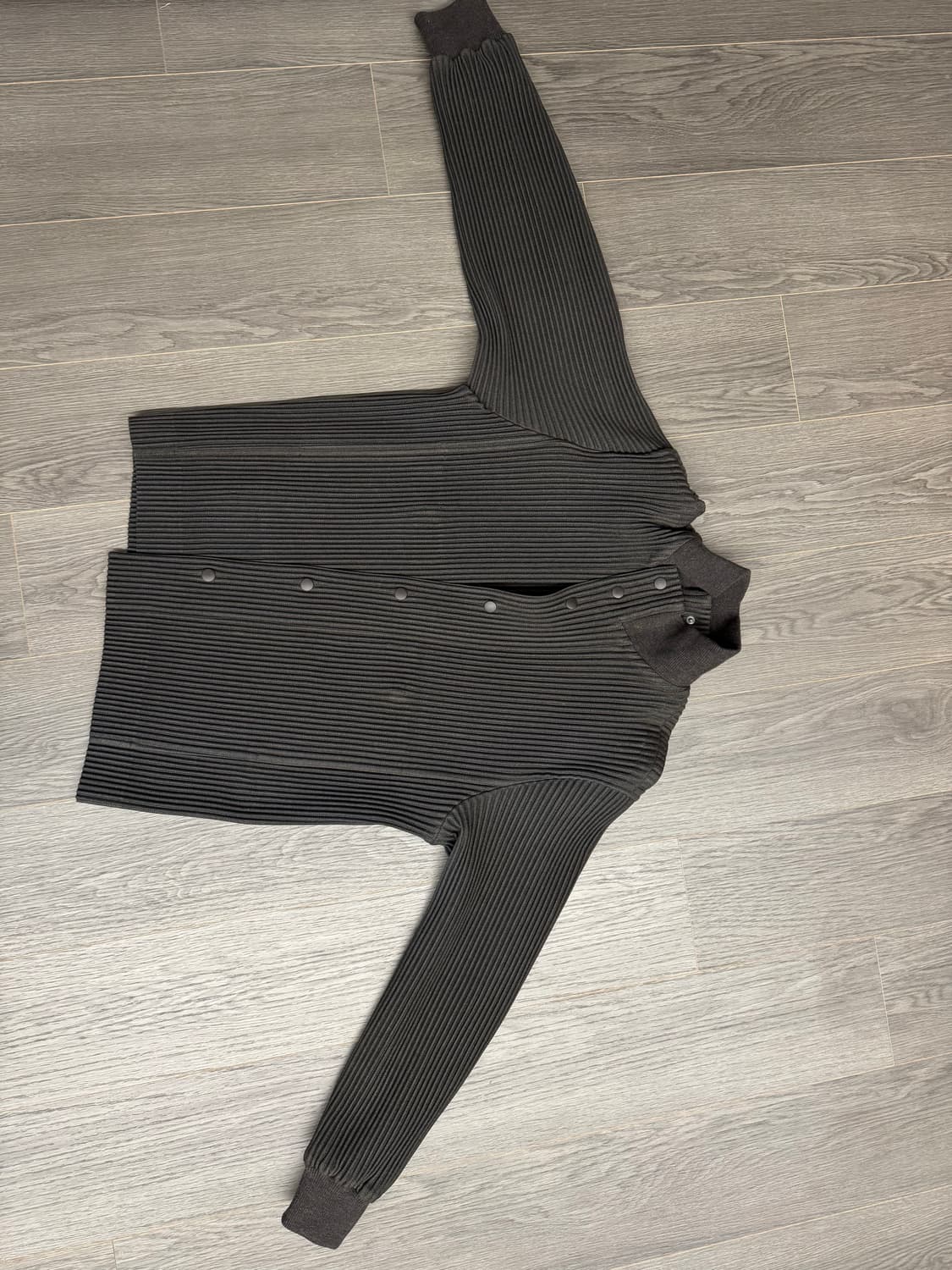 옴므플리세 커지 하이넥 자켓 3 사이즈 상품이미지1