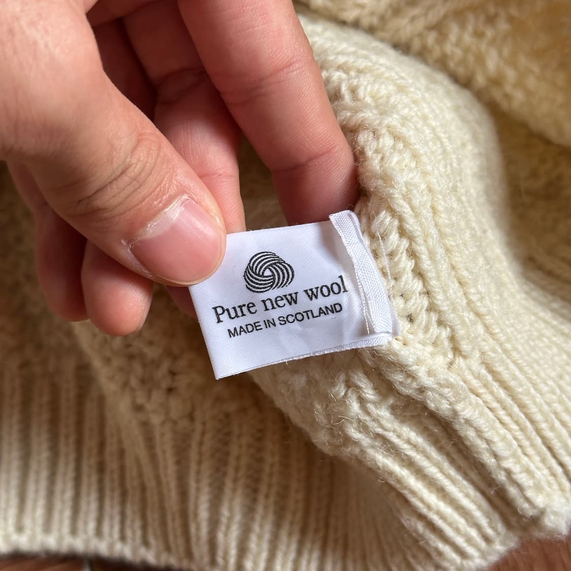 West highland woollens fisherman knit 상품이미지7