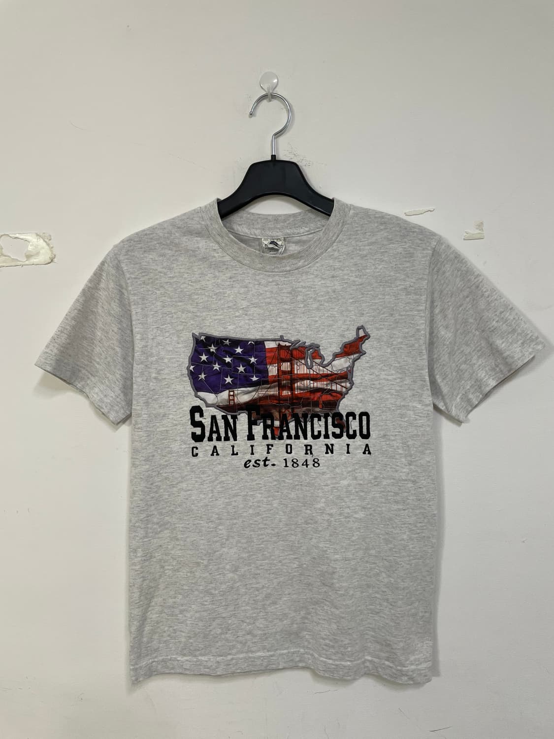 샌프란시스코 캘리포니아 프린팅 반팔 티셔츠 상품이미지2