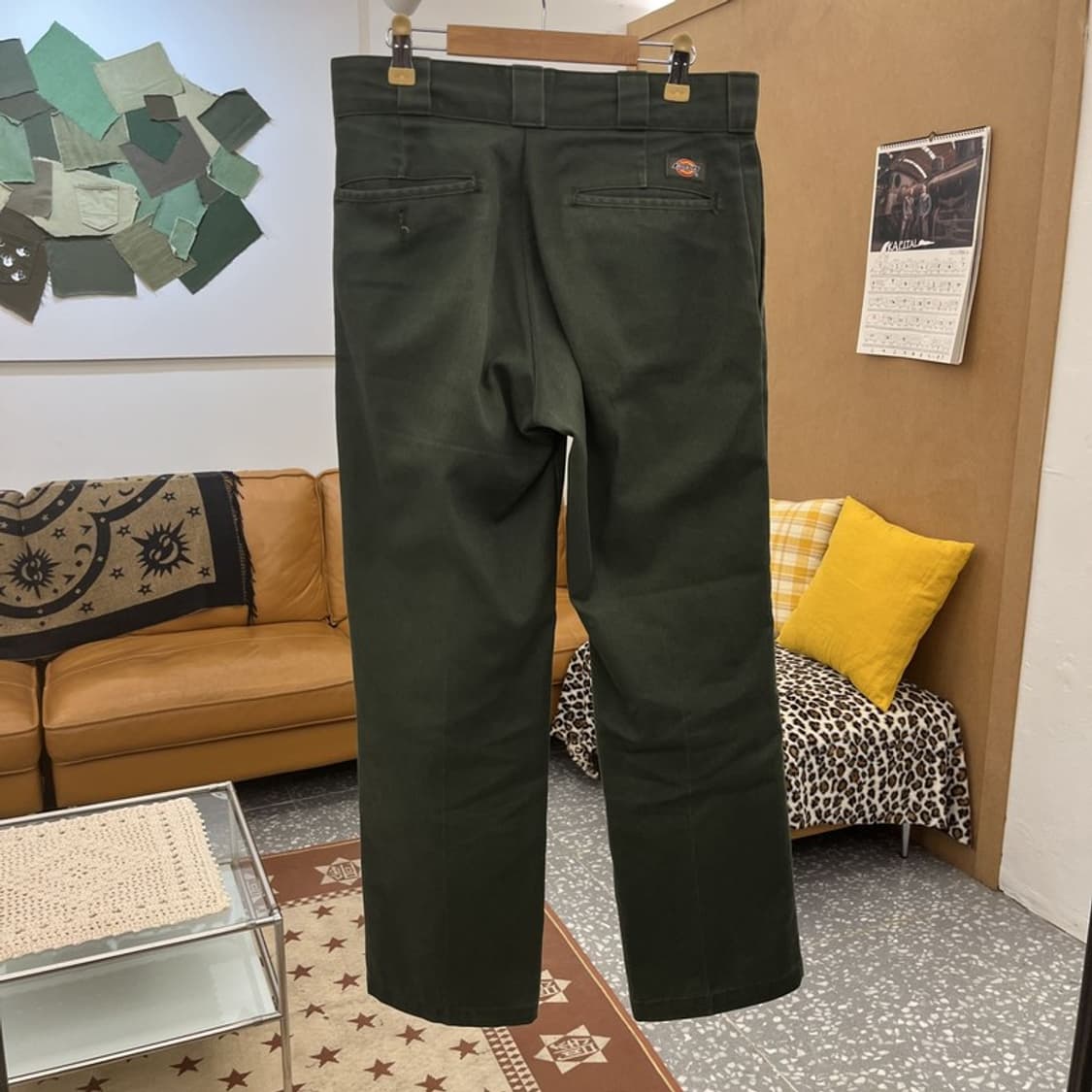 디키즈 874 빈티지 딥말차카키 워크 치노팬츠 30인치 C10323 상품이미지4