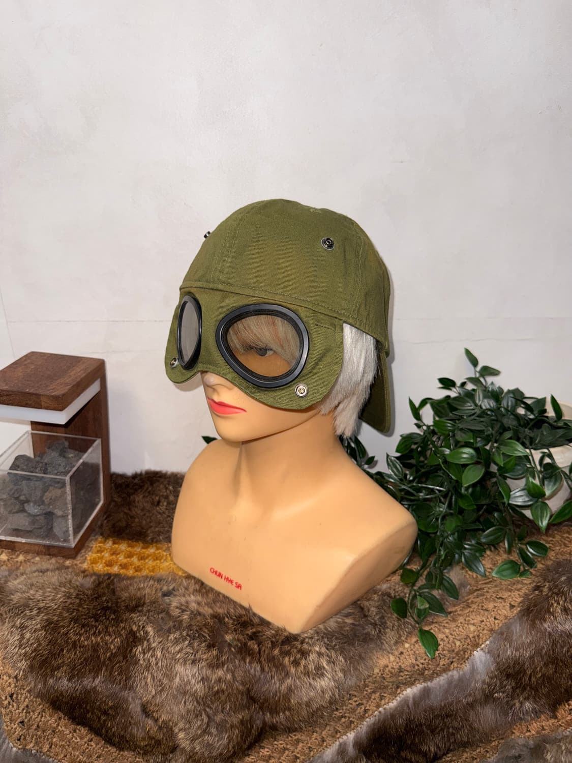 C.P. Company khaki goggle ball cap  상품이미지2