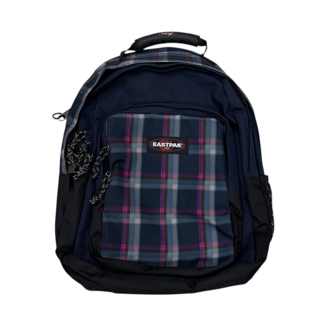 이스트팩 모리걸 체크 포켓 백팩 가방 상품이미지1