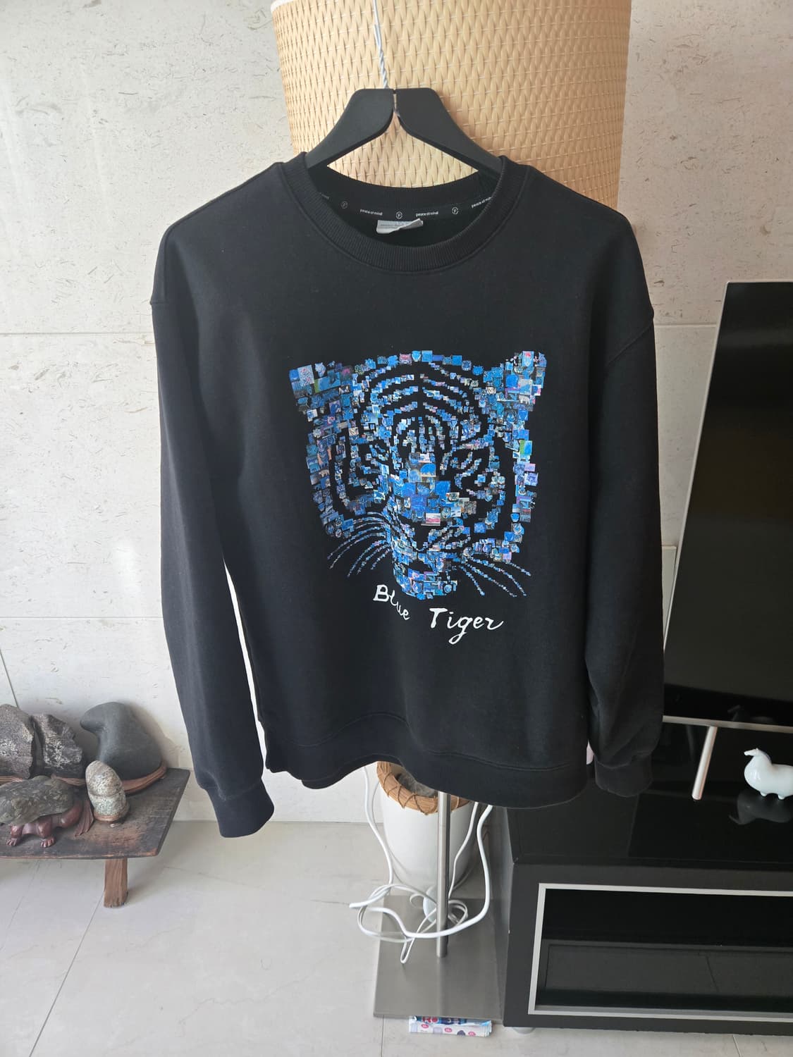 피스오브마인드 타이거 맨투맨 100-105 상품이미지1