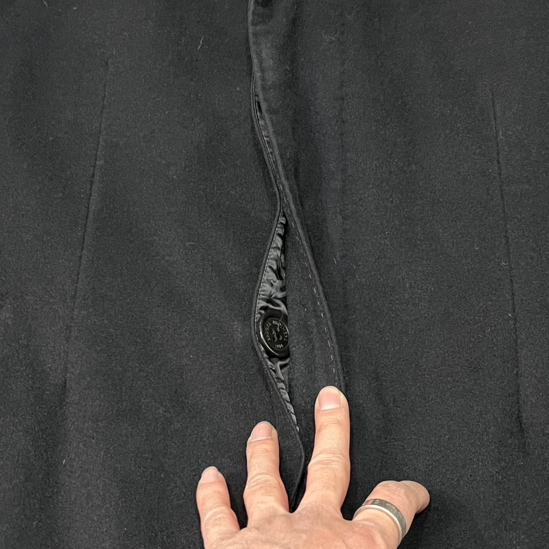  브룩스 브라더스 히든 버튼 울 코트 y14926 상품이미지4