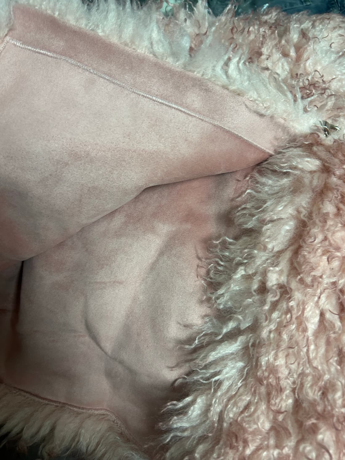 더티스 핑크 퍼 자켓 상품이미지4