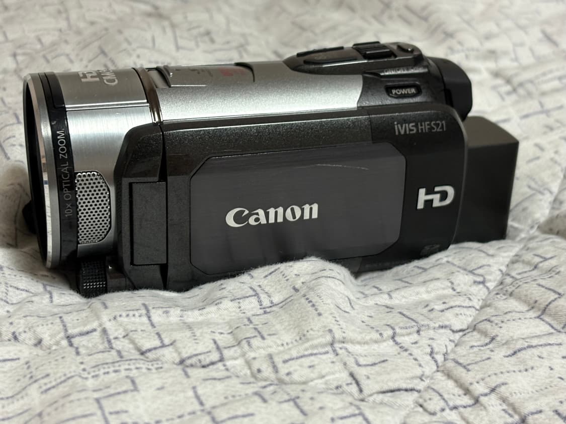 캐논 hf s21 캠코더 (작례o) 상품이미지2