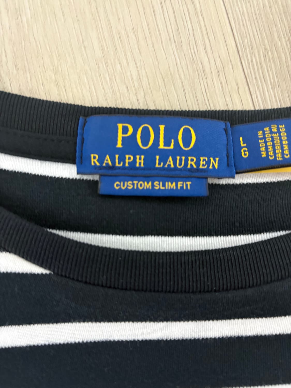 폴로 스트라이프 롱슬리브 L 상품이미지3