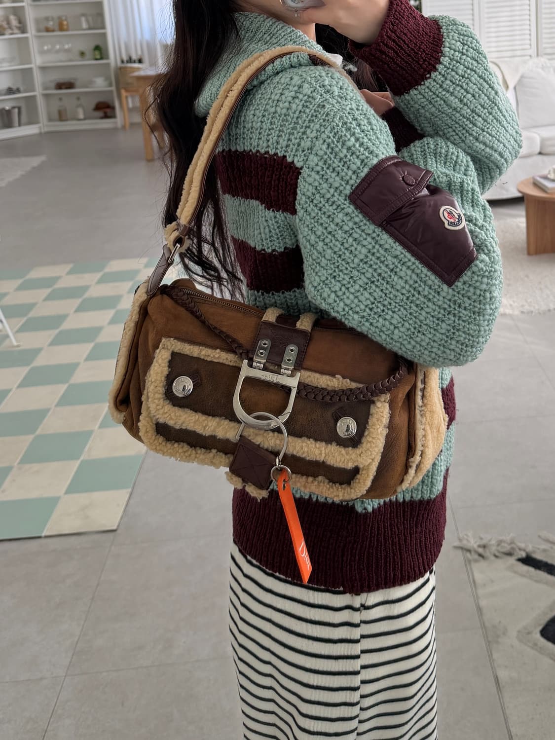 [Dior] Flight Shearling Bag 상품이미지5