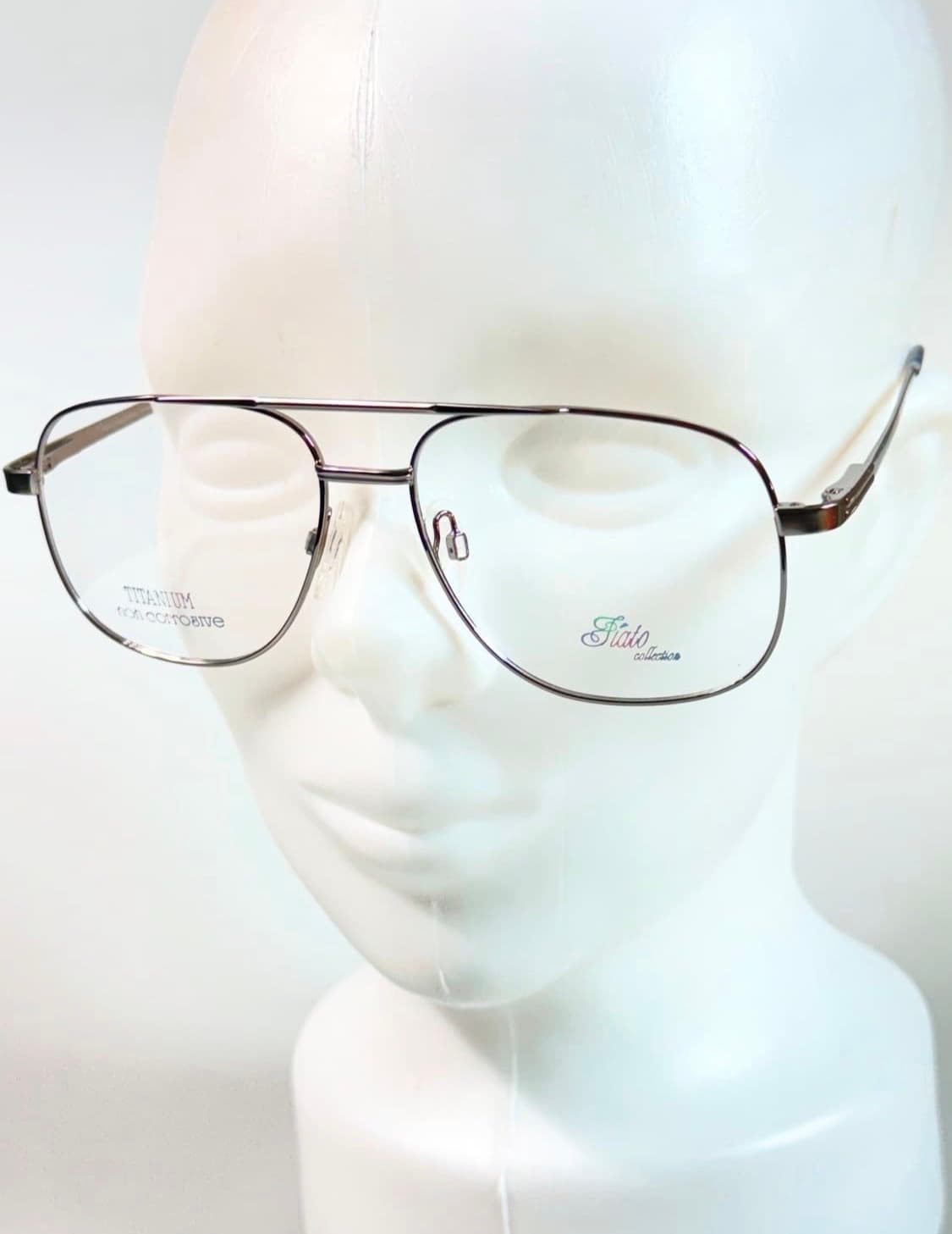 90s 이태리제 피아토컬렉션 티타늄 빈티지 안경 상품이미지3