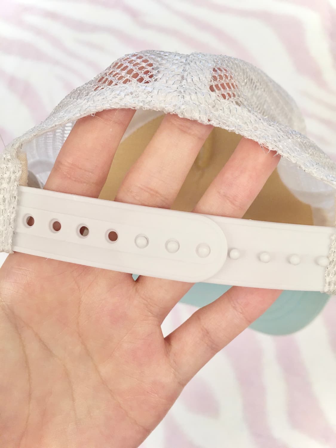 헤이세이 핑크 레터링 별 스카이블루 캡모자 조지후쿠 갸루 민트 상품이미지7