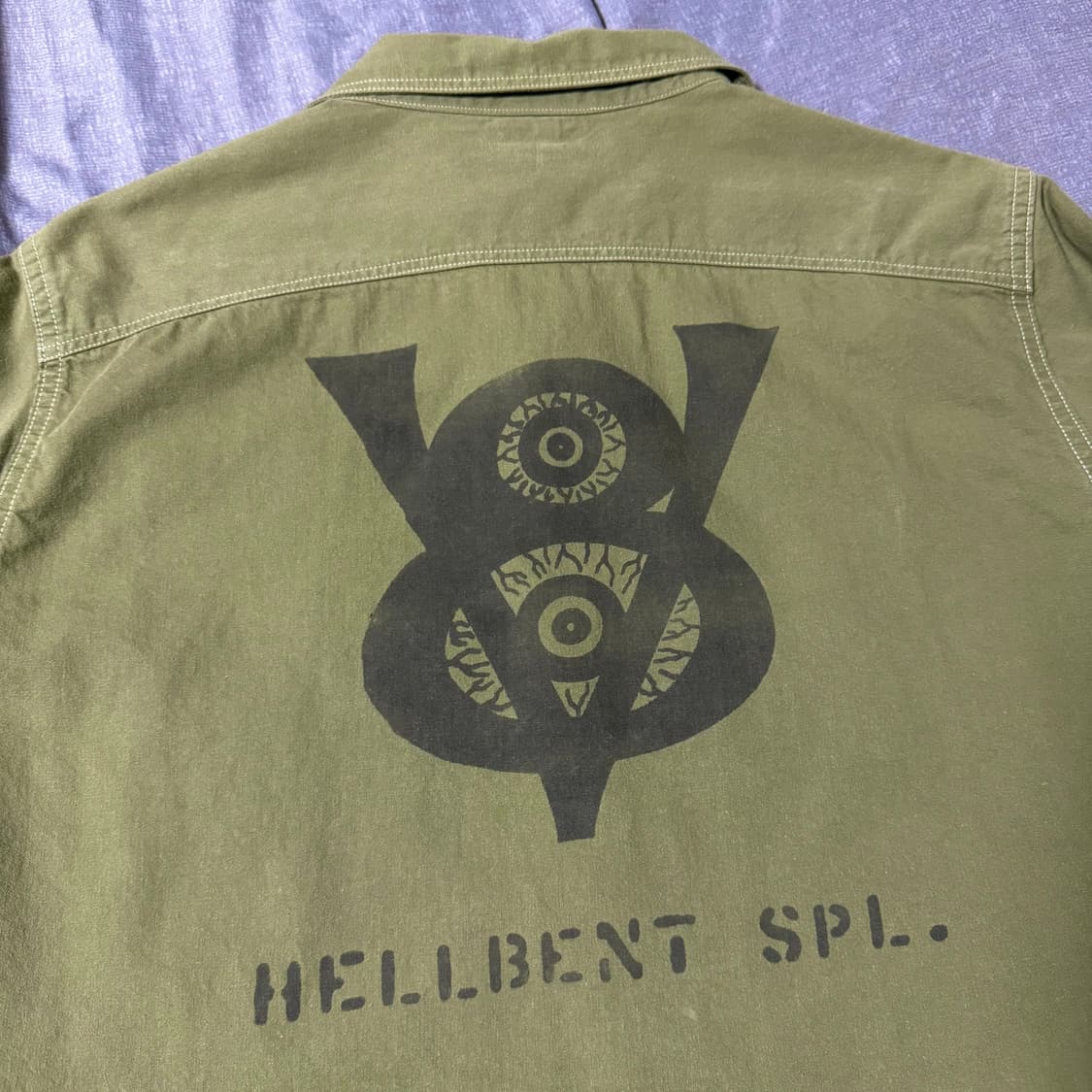 [16]프리휠러스 "HELLBENT" 올리브 워크 셔츠 상품이미지9
