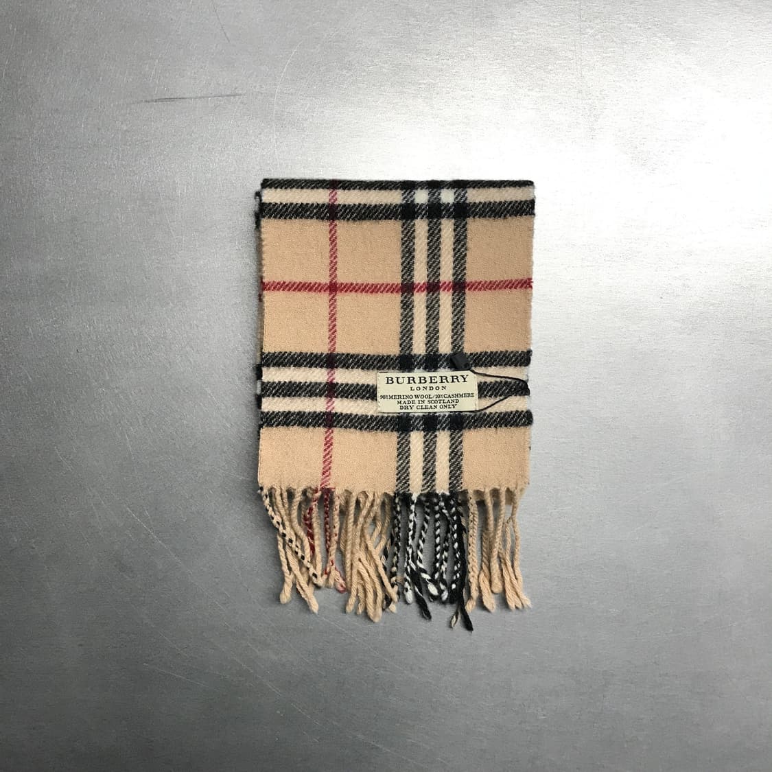 버버리 정품 메리노/캐시미어 머플러 베이지 상품이미지2