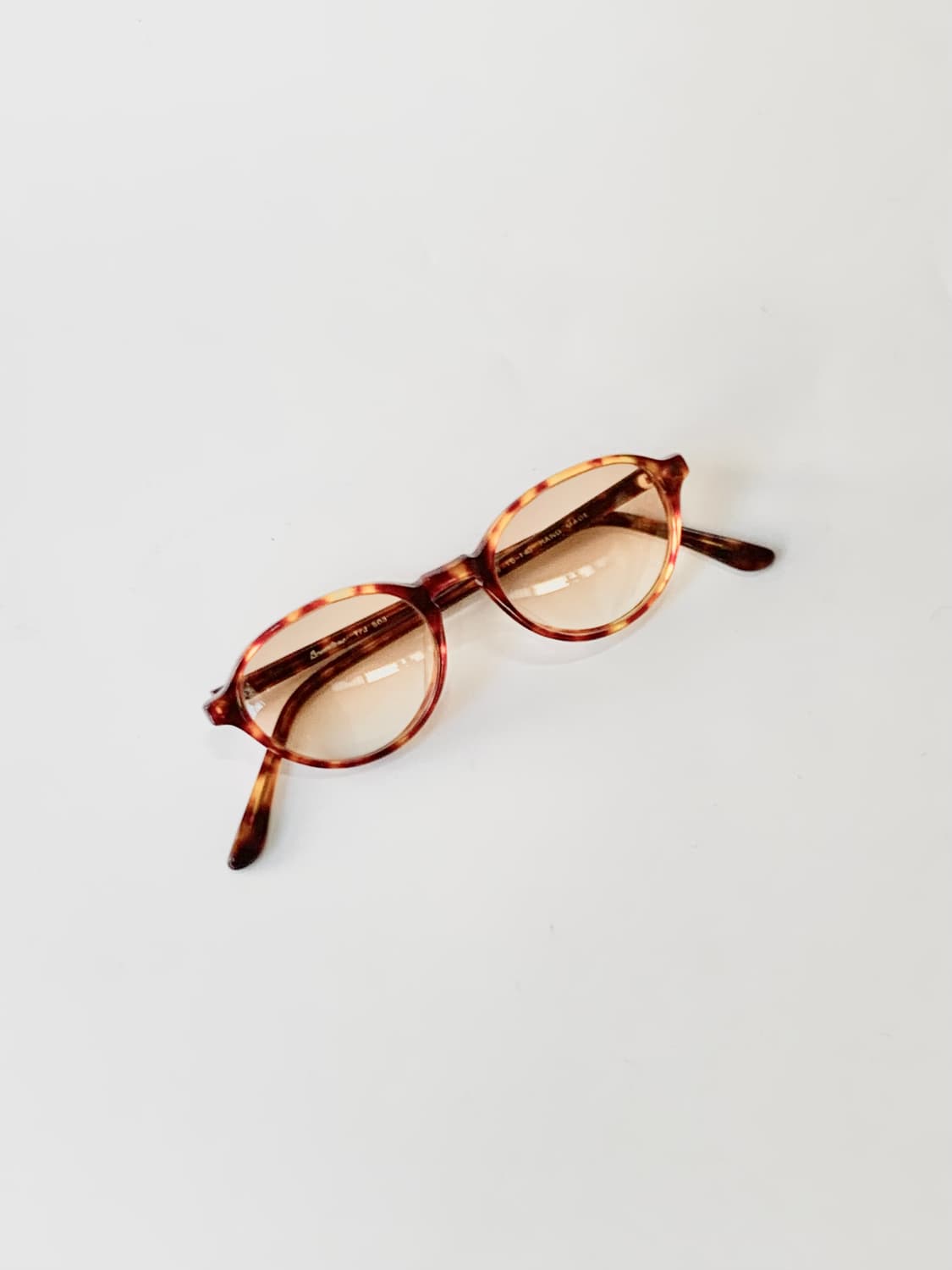 [픽키-653] 호피 라운드 아세테이트 선글라스 브라운 틴트  상품이미지6