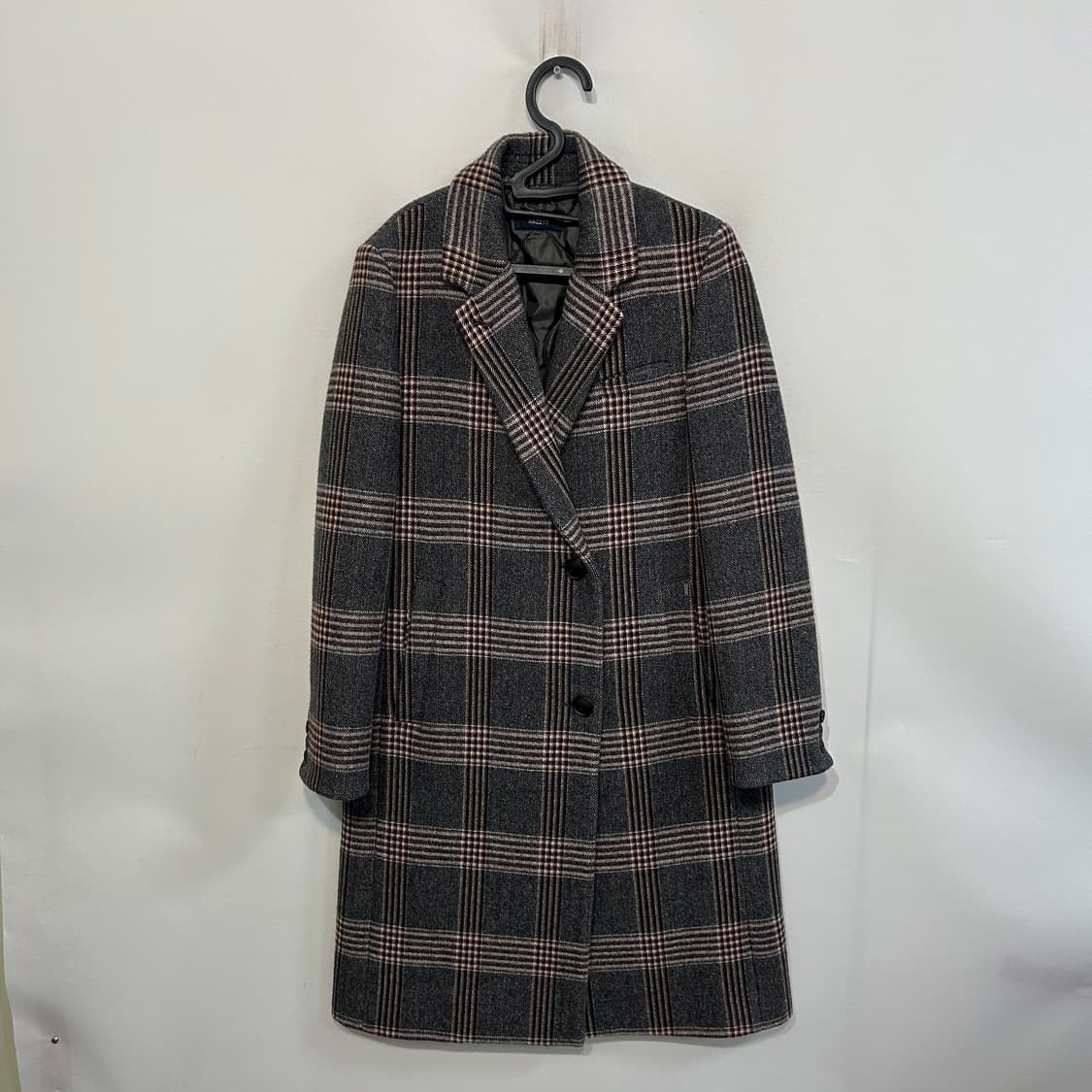 헤지스 여성 체크코트 90 상품이미지1