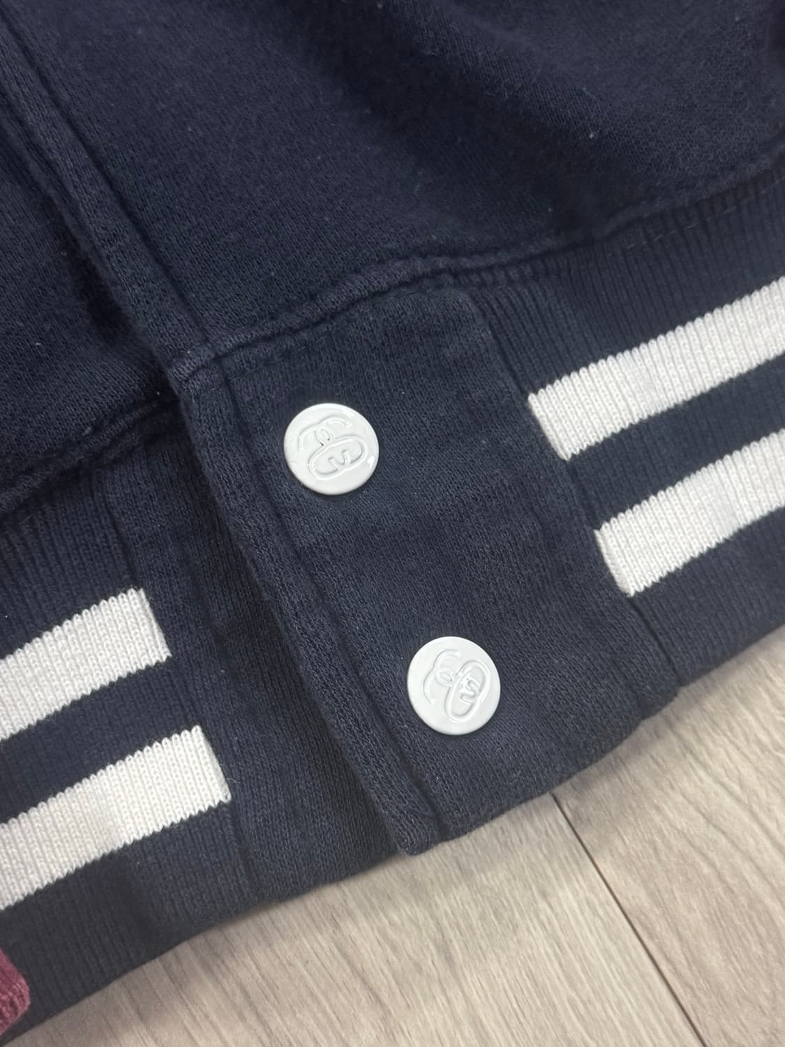 스투시 S로고 월드투어 버튼 후드집업 상품이미지7