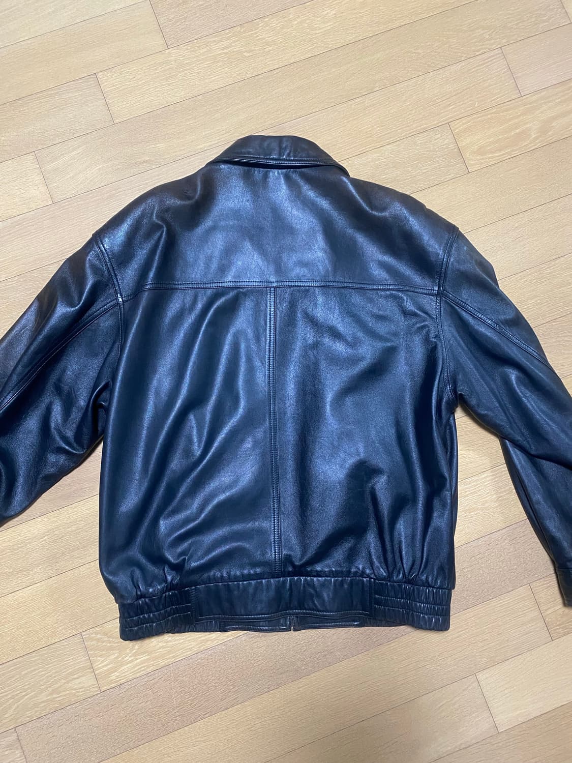 YSL 입생로랑 가죽 자켓 레더 자켓 105 XL 정품 양가죽 상품이미지7