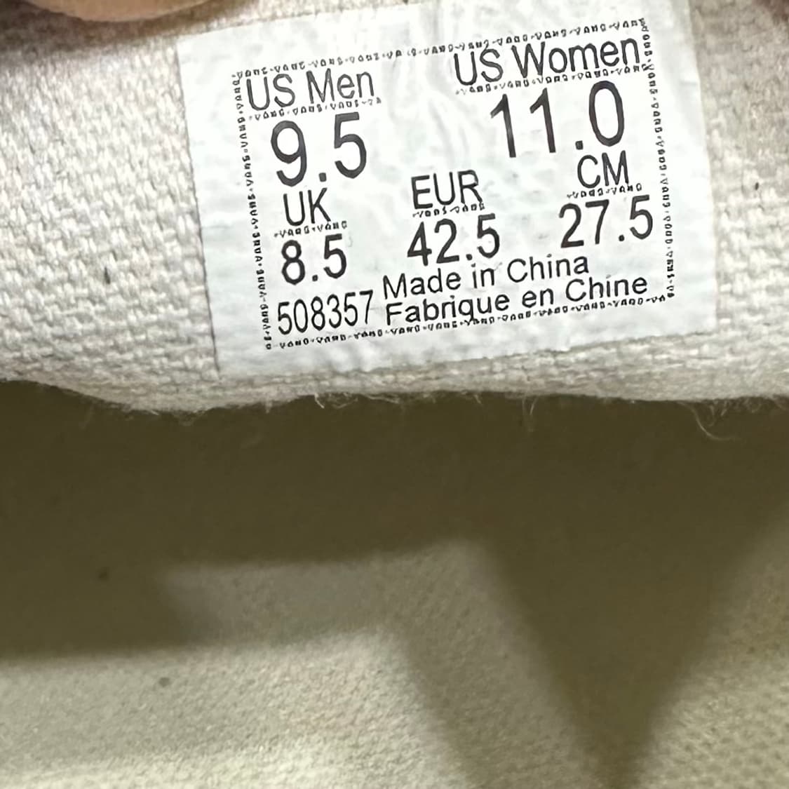 275) 반스 운동화 남성 남자 신발 올드스쿨 체커 검솔 상품이미지9