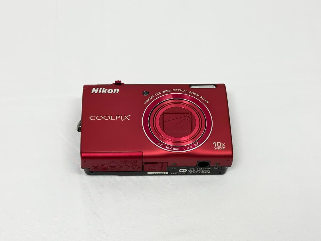 니콘 빈티지 디카 쿨픽스 S6200 레드 상품이미지2
