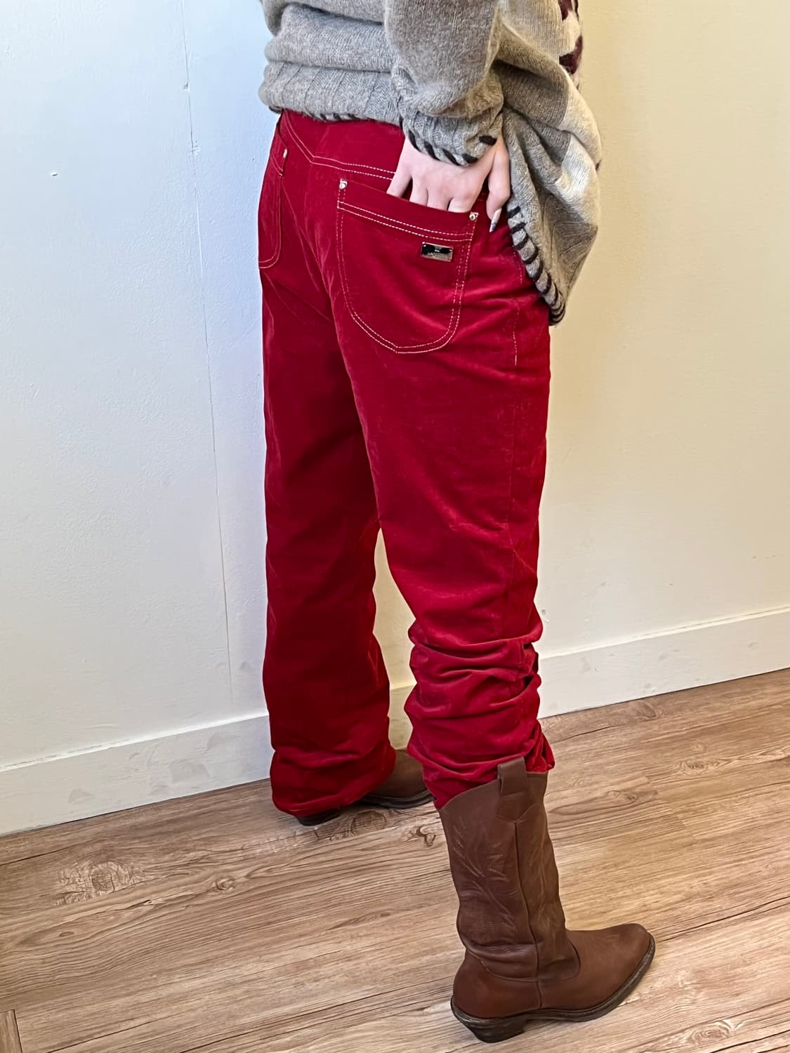 LANVIN 코듀로이 진 상품이미지6