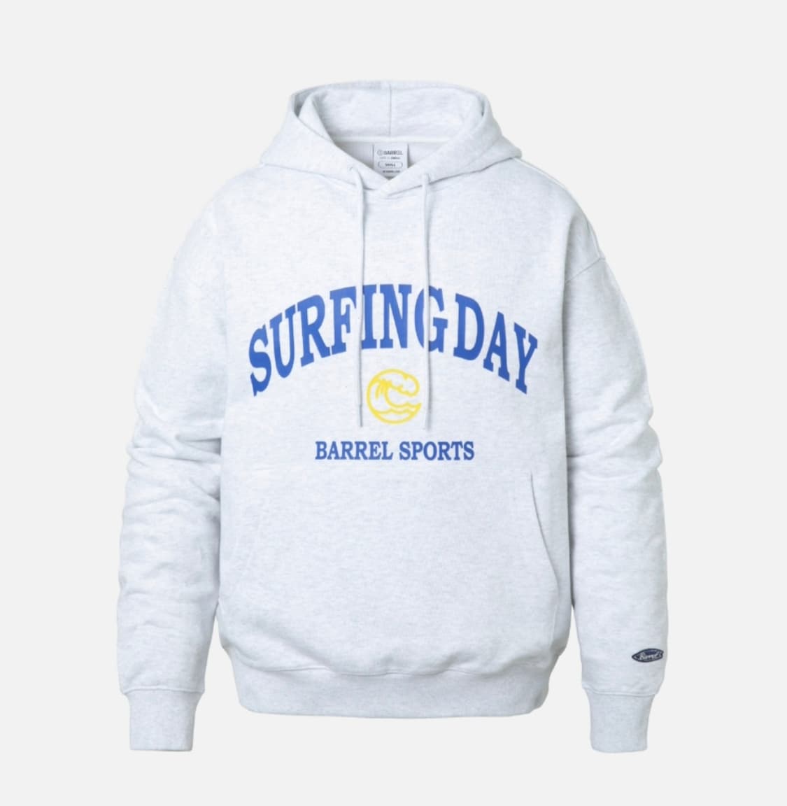 배럴 화이트 후드 M 선착순 판매 상품이미지1