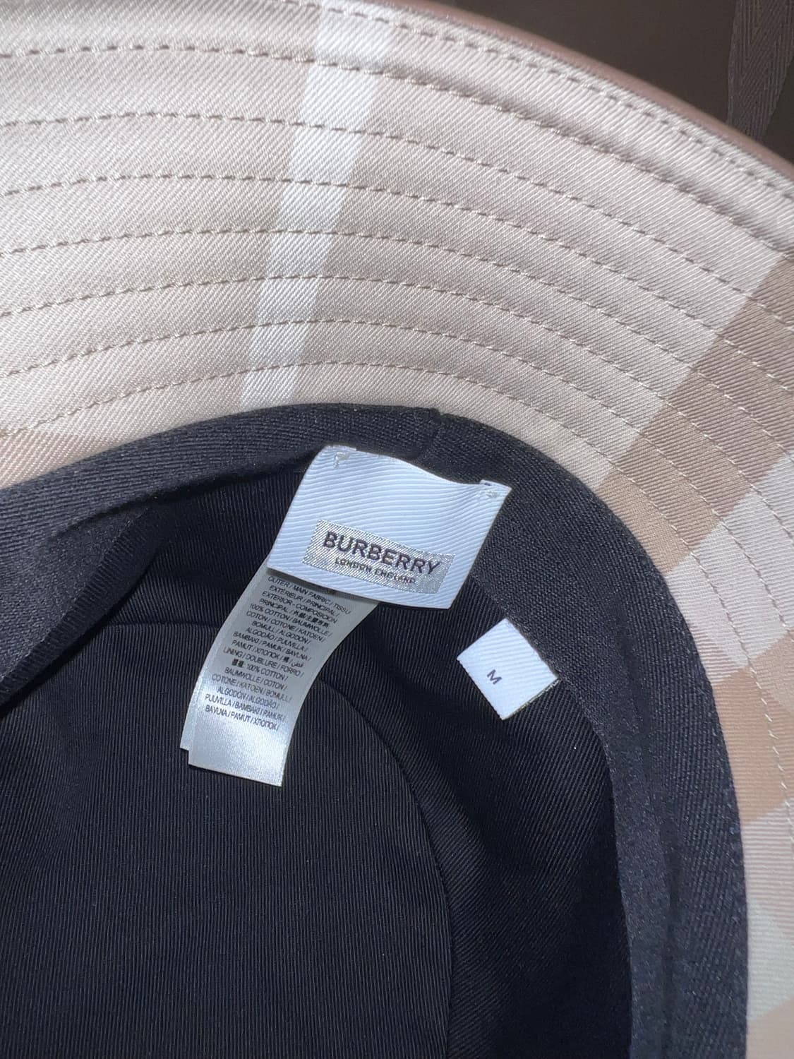 버버리 파스텔톤 버킷햇 상품이미지5