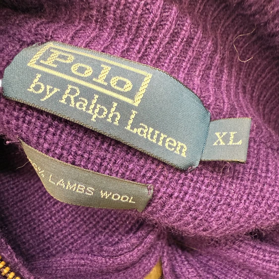 폴로 랄프로렌 반집업 니트 r1888 상품이미지7