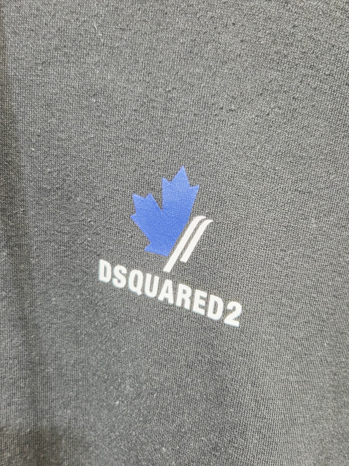 디스퀘어드2 코튼 후드 스웨트셔츠 블랙_L 상품이미지5