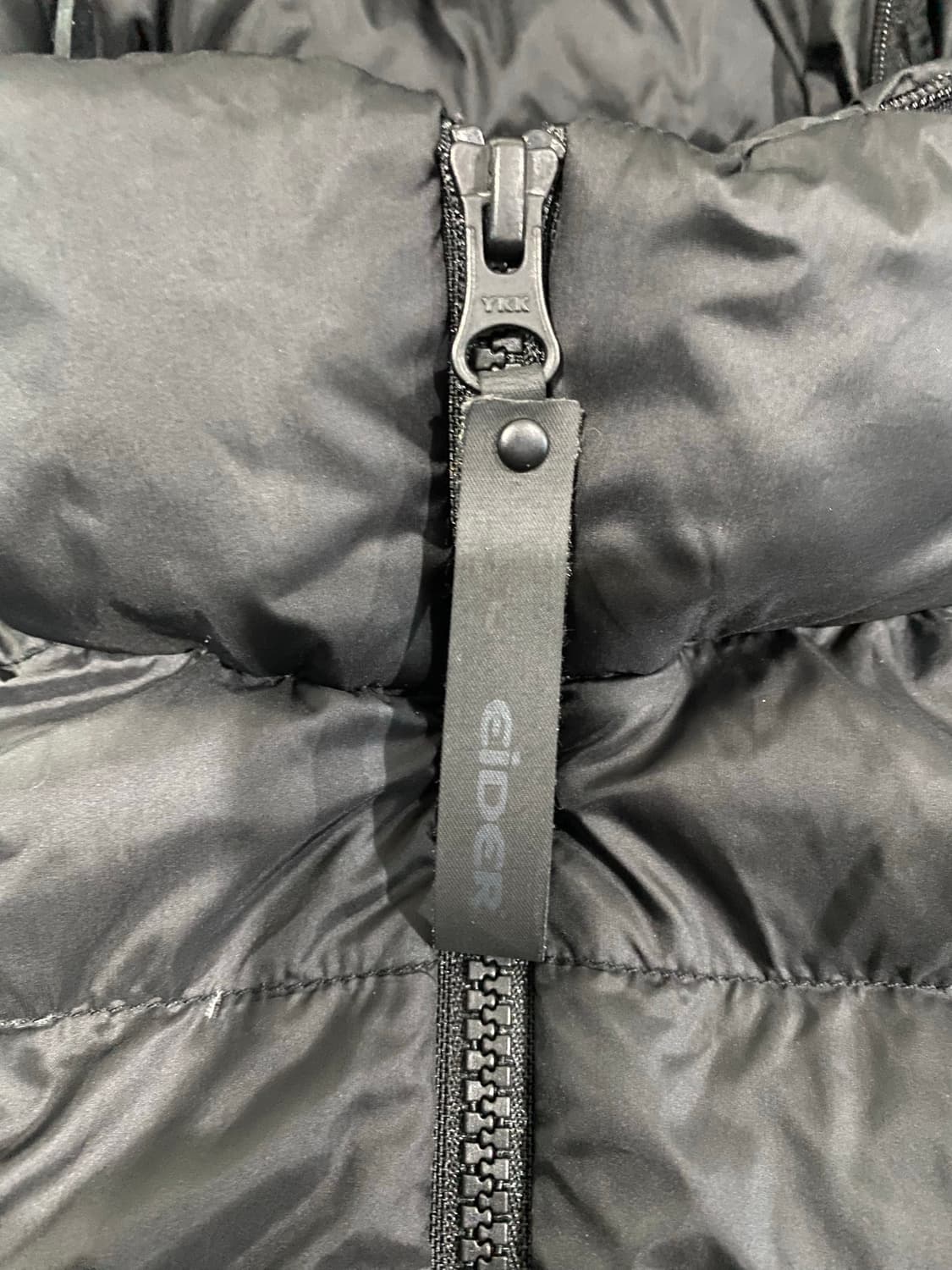 아이더 블랙 경량 패딩 점퍼 (XXL) 상품이미지4